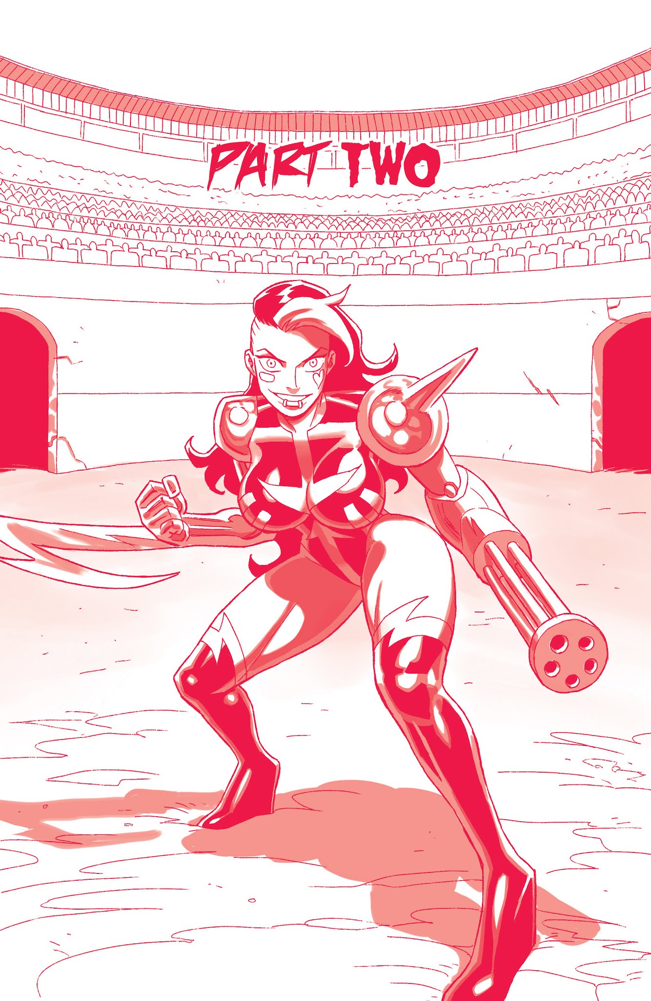 Read online Danger Doll Squad: Galactic Gladiators comic -  Issue #2 - 2