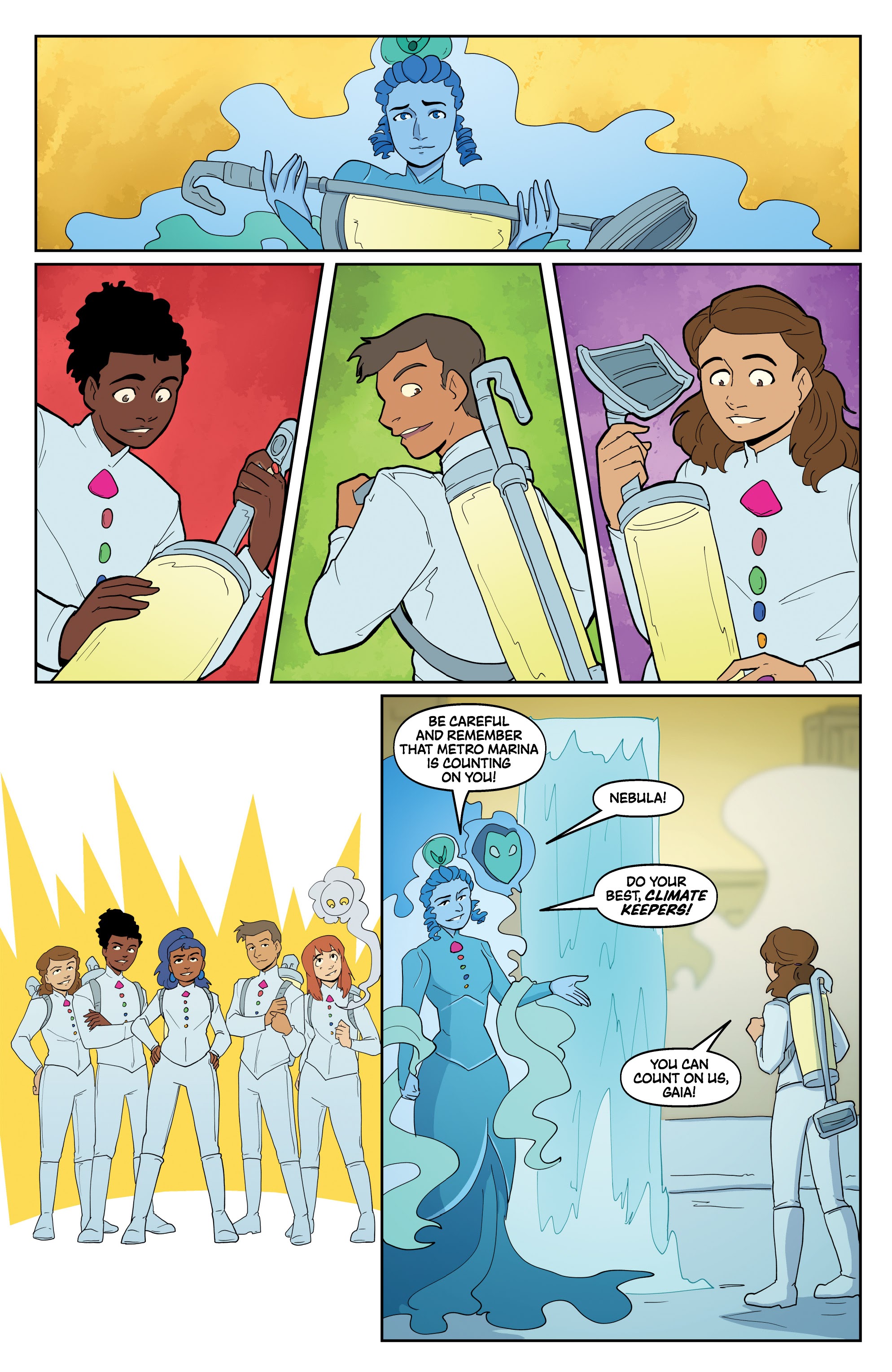 Read online Climate Keepers: Agents of Project Zero comic -  Issue # Full - 11