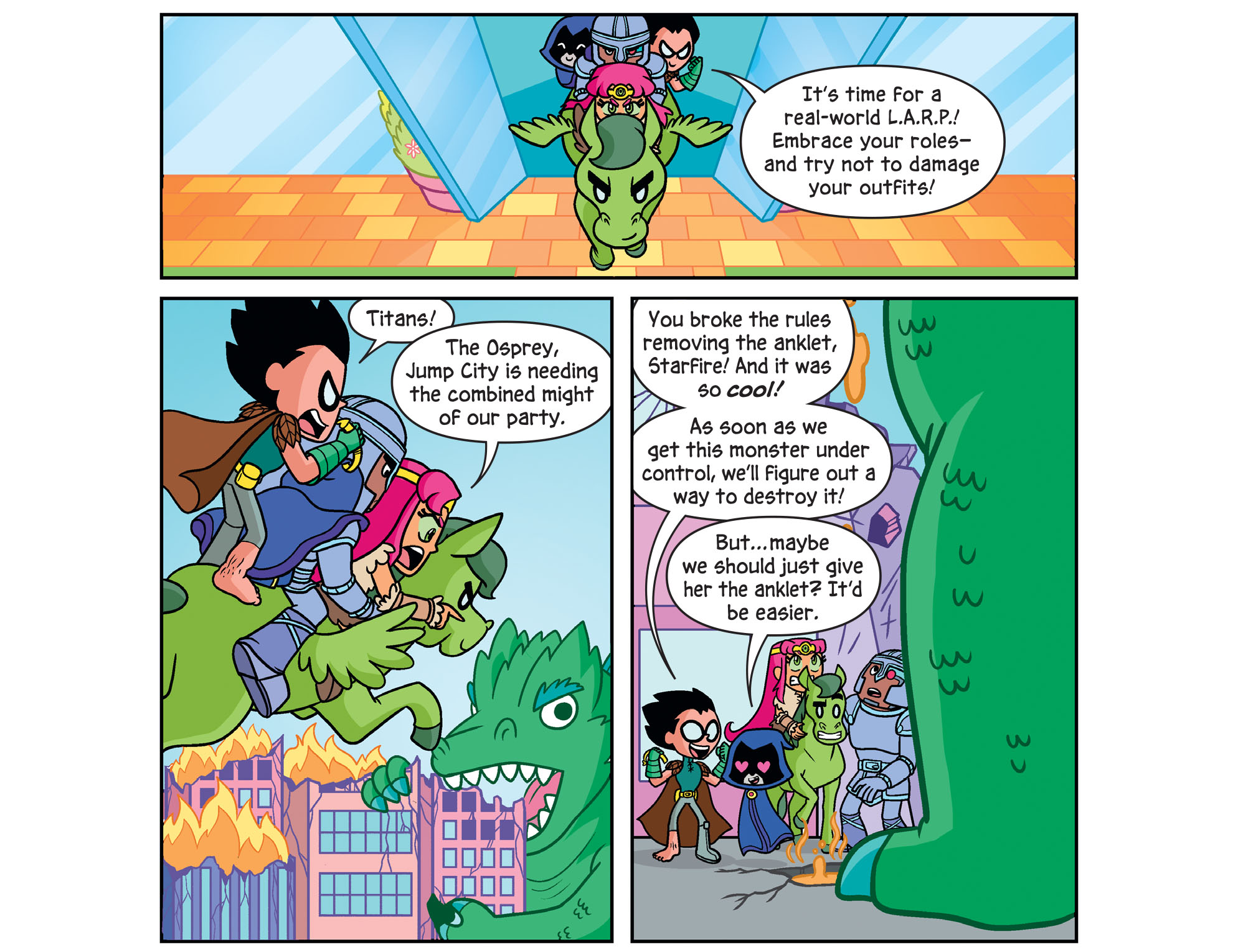 Read online Teen Titans Go! Roll With It! comic -  Issue #11 - 4