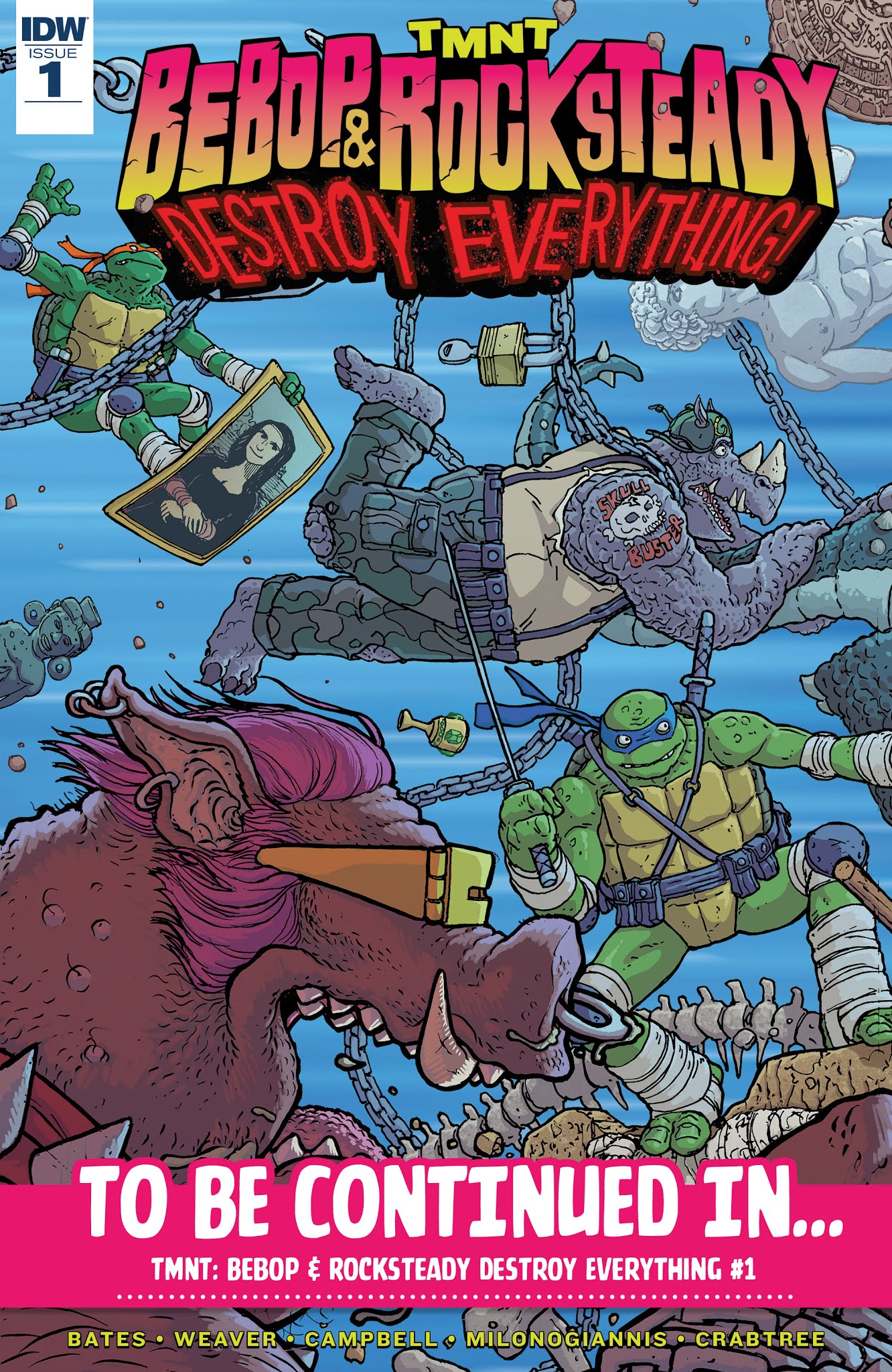 Read online Teenage Mutant Ninja Turtles: Bebop & Rocksteady Hit the Road comic -  Issue #1 - 28