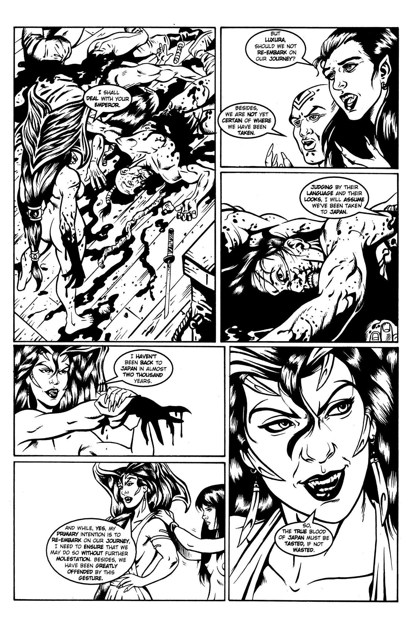 Read online Vamperotica Blood Of Japan comic -  Issue # Full - 11