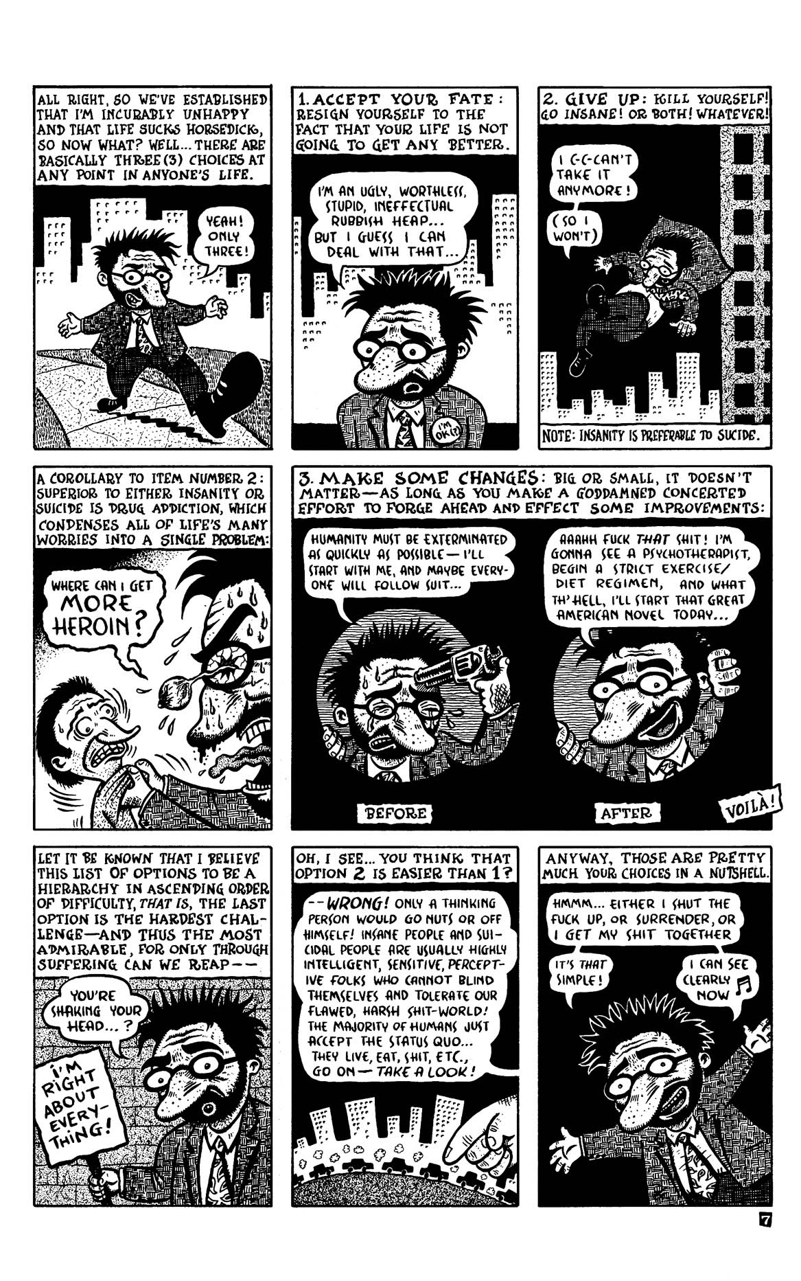 Read online Schizo comic -  Issue #1 - 9