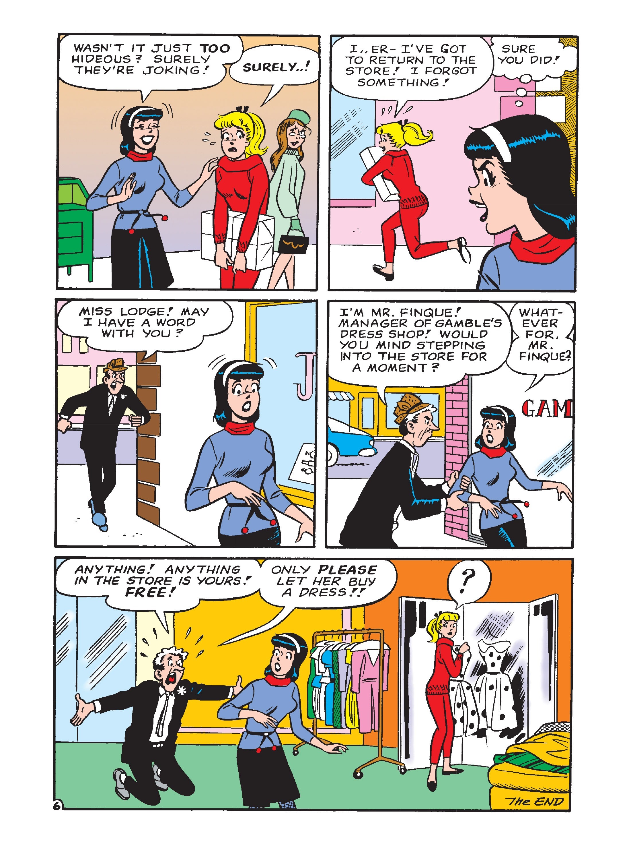 Read online Betty & Veronica Friends Double Digest comic -  Issue #236 - 153