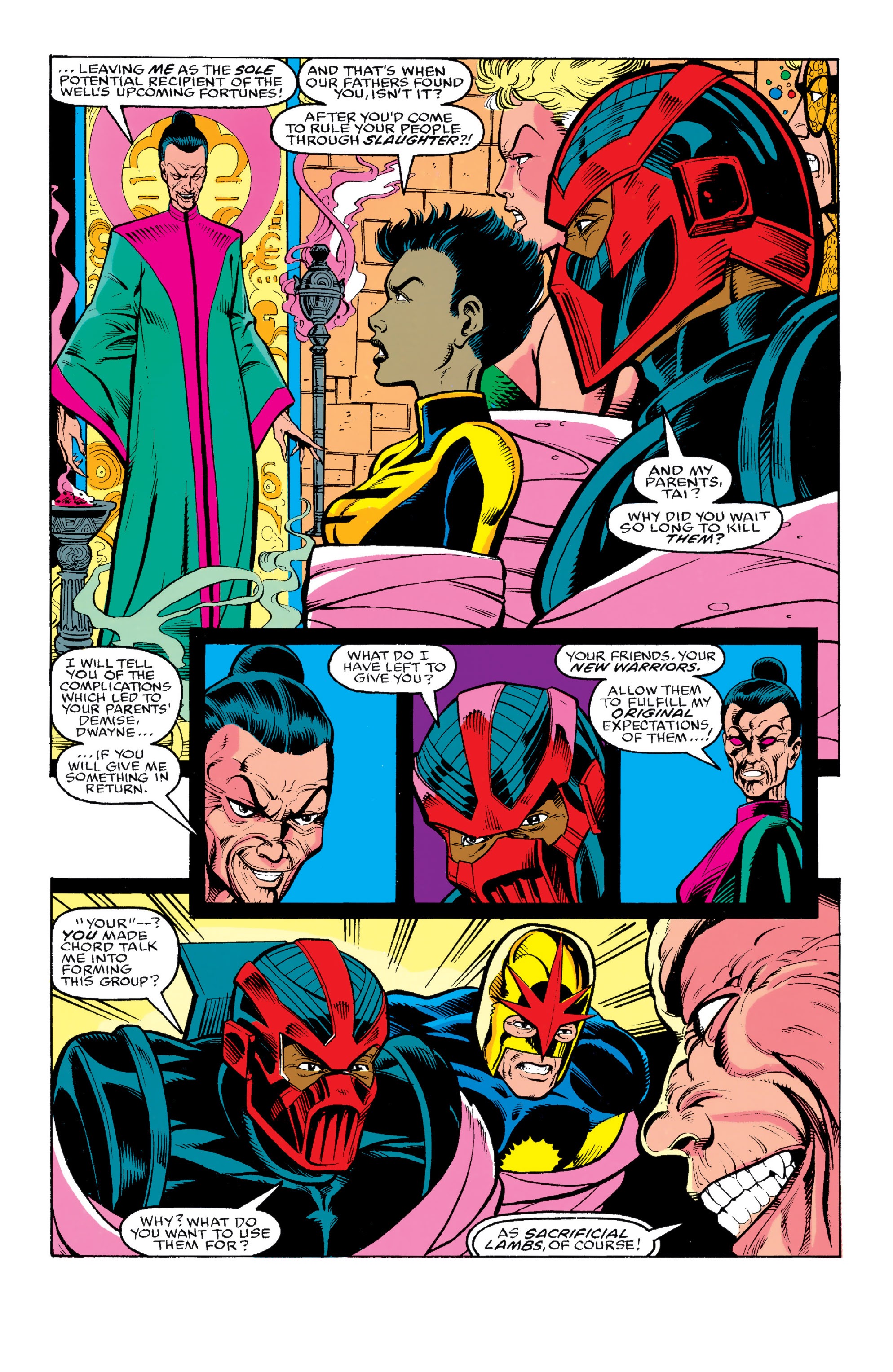 Read online The New Warriors comic -  Issue #24 - 19