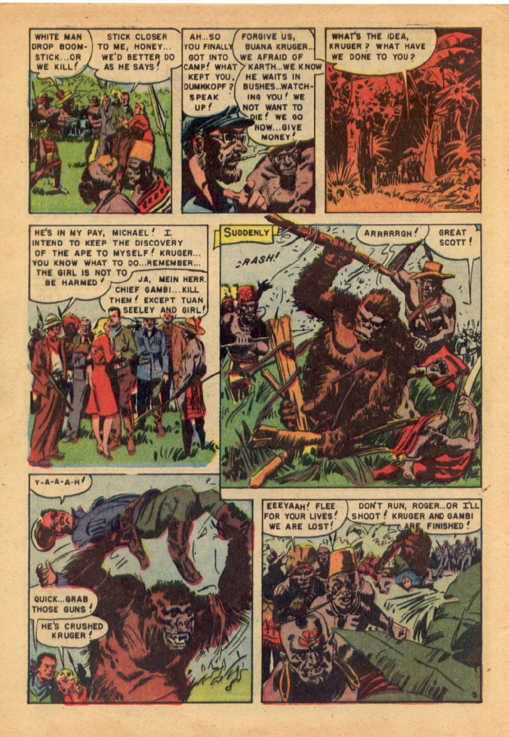 Read online Taanda White Princess of the Jungle comic -  Issue #3 - 32