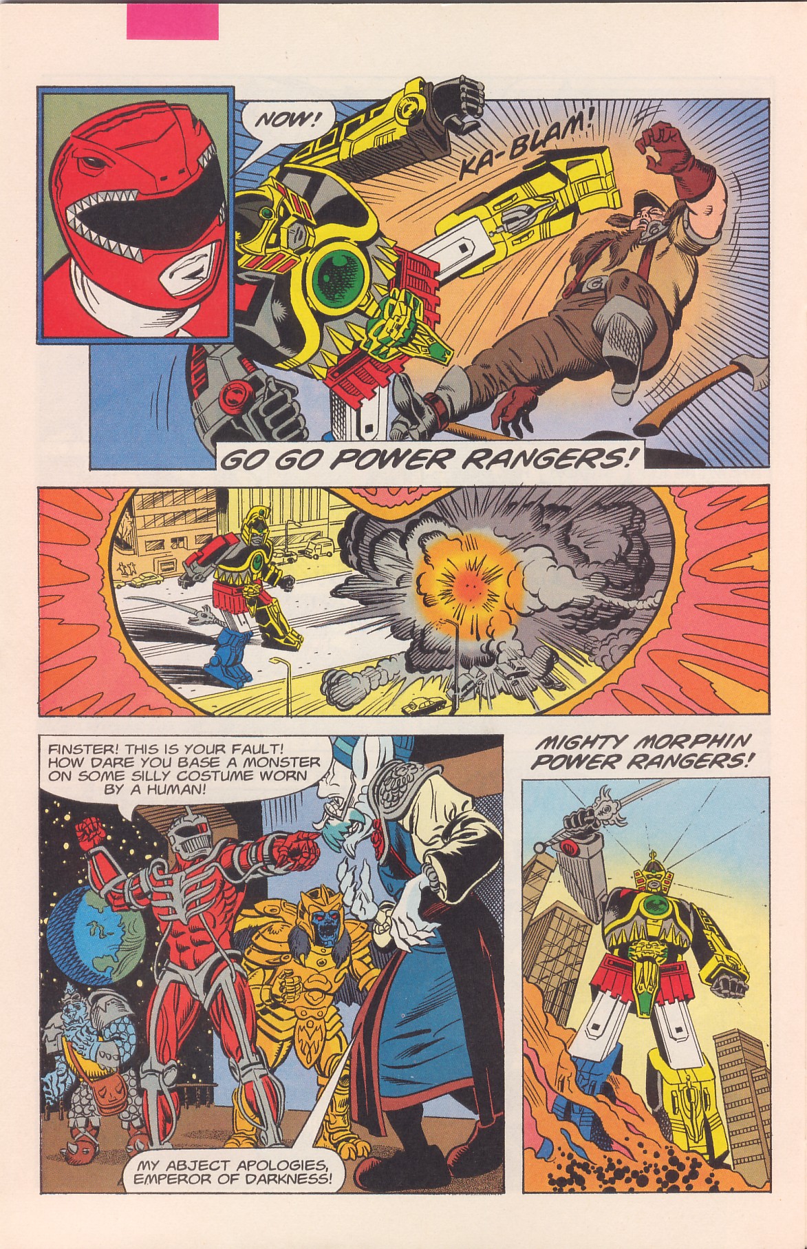 Read online Saban's Mighty Morphin Power Rangers (1994) comic -  Issue #2 - 26
