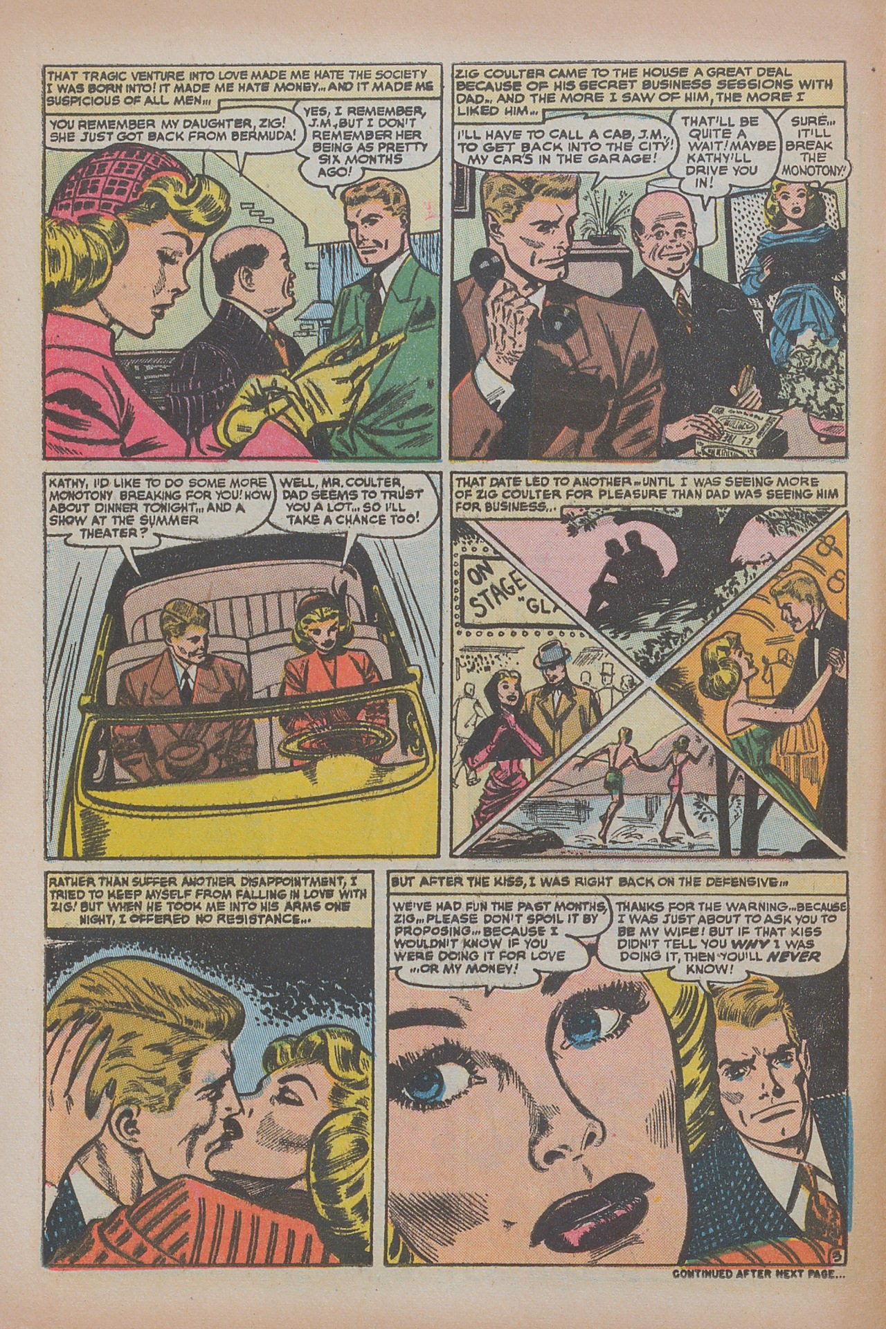 Read online Love Romances comic -  Issue #36 - 12