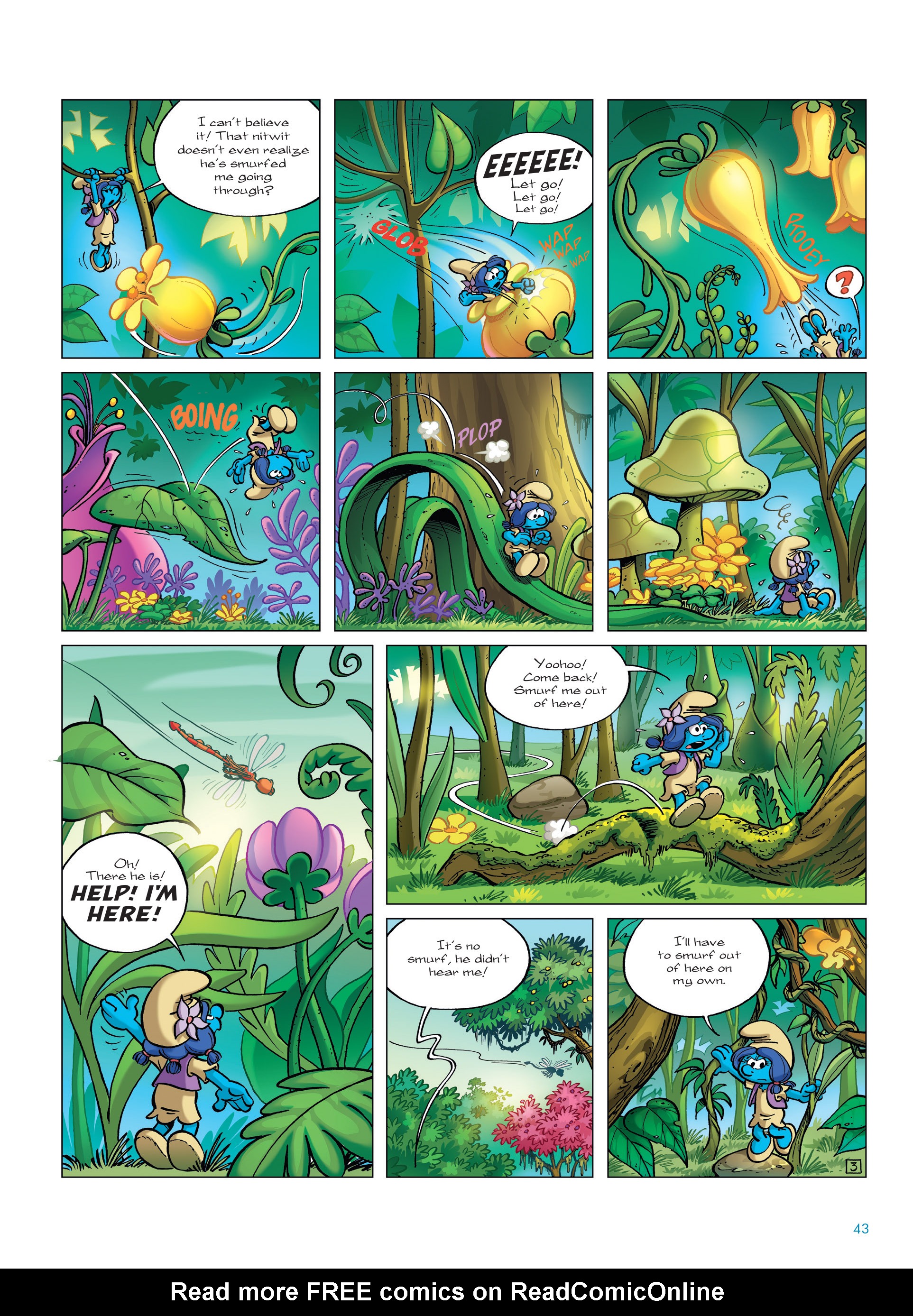 Read online Smurfs: The Village Behind The Wall comic -  Issue #1 - 43