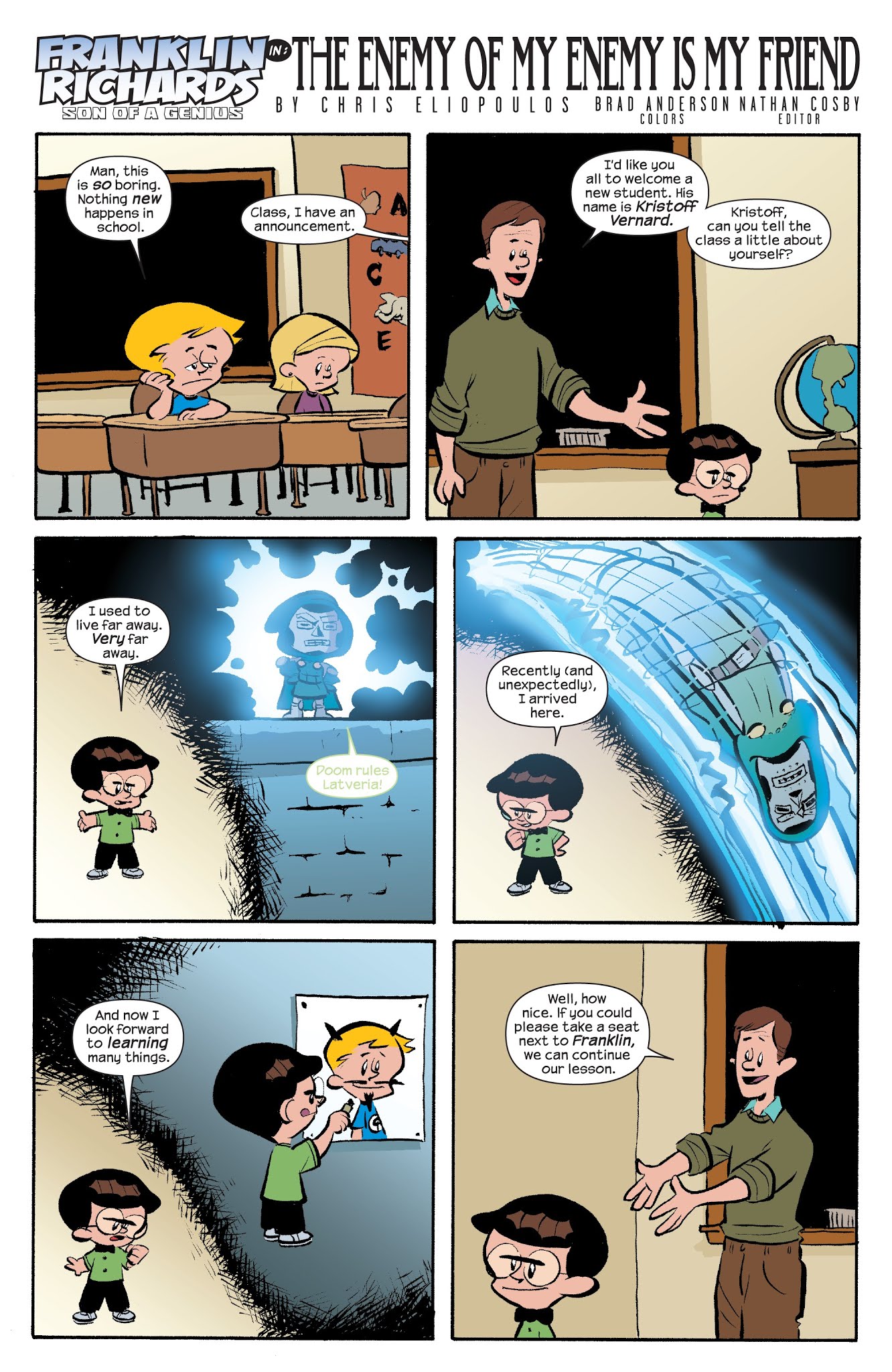 Read online Franklin Richards: A Fantastic Year comic -  Issue # TPB - 49