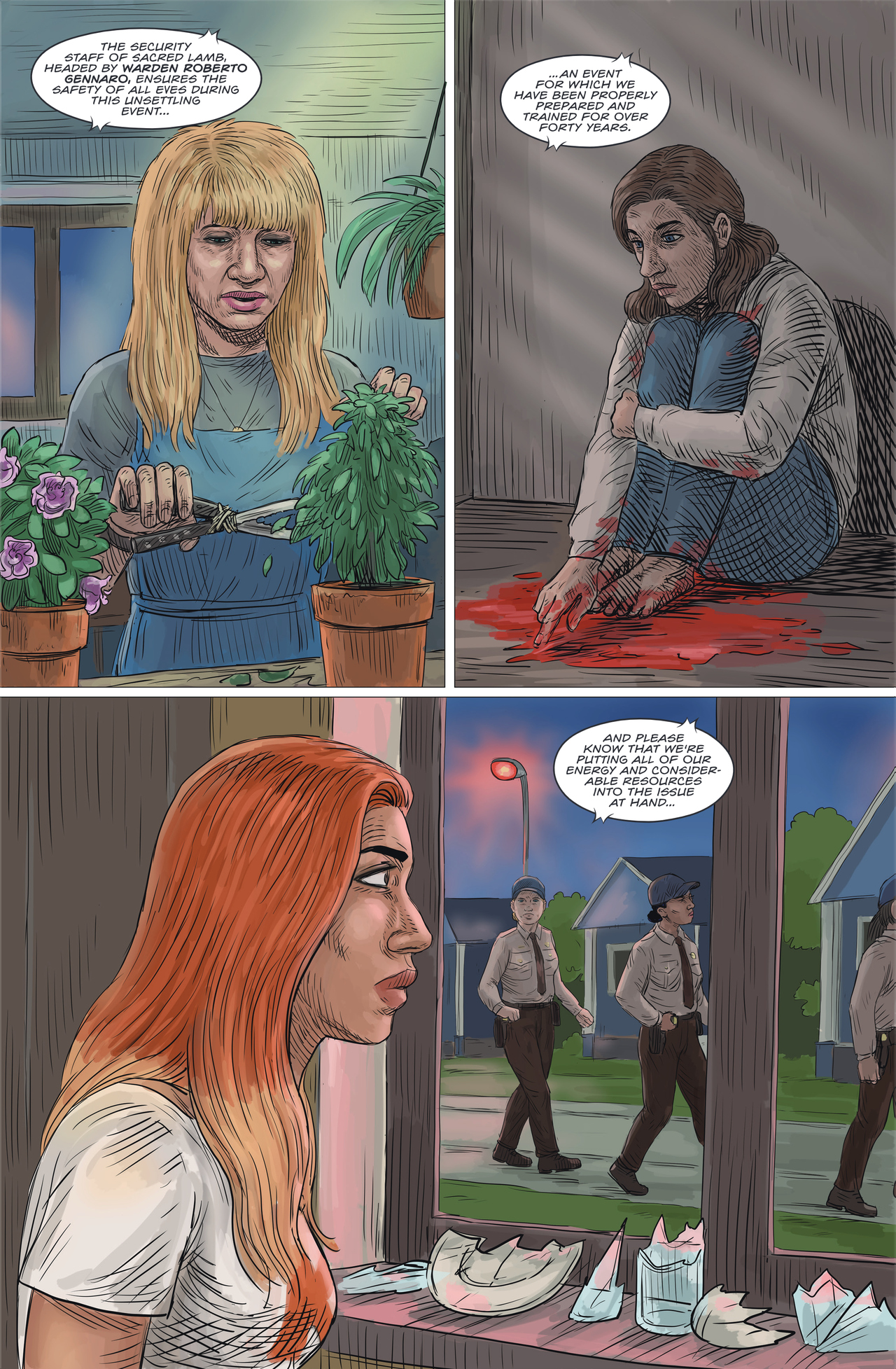 Read online Sacred Lamb comic -  Issue # TPB (Part 1) - 59
