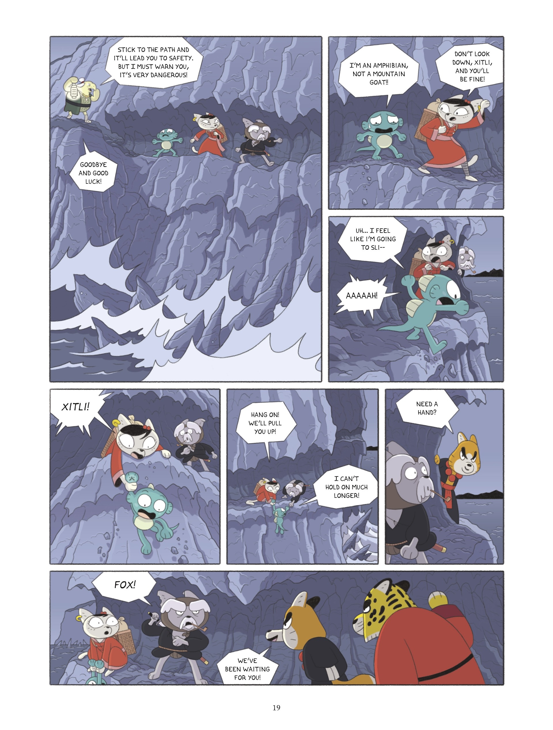 Read online Menji and the Ruins of Mount Mystery comic -  Issue # Full - 19