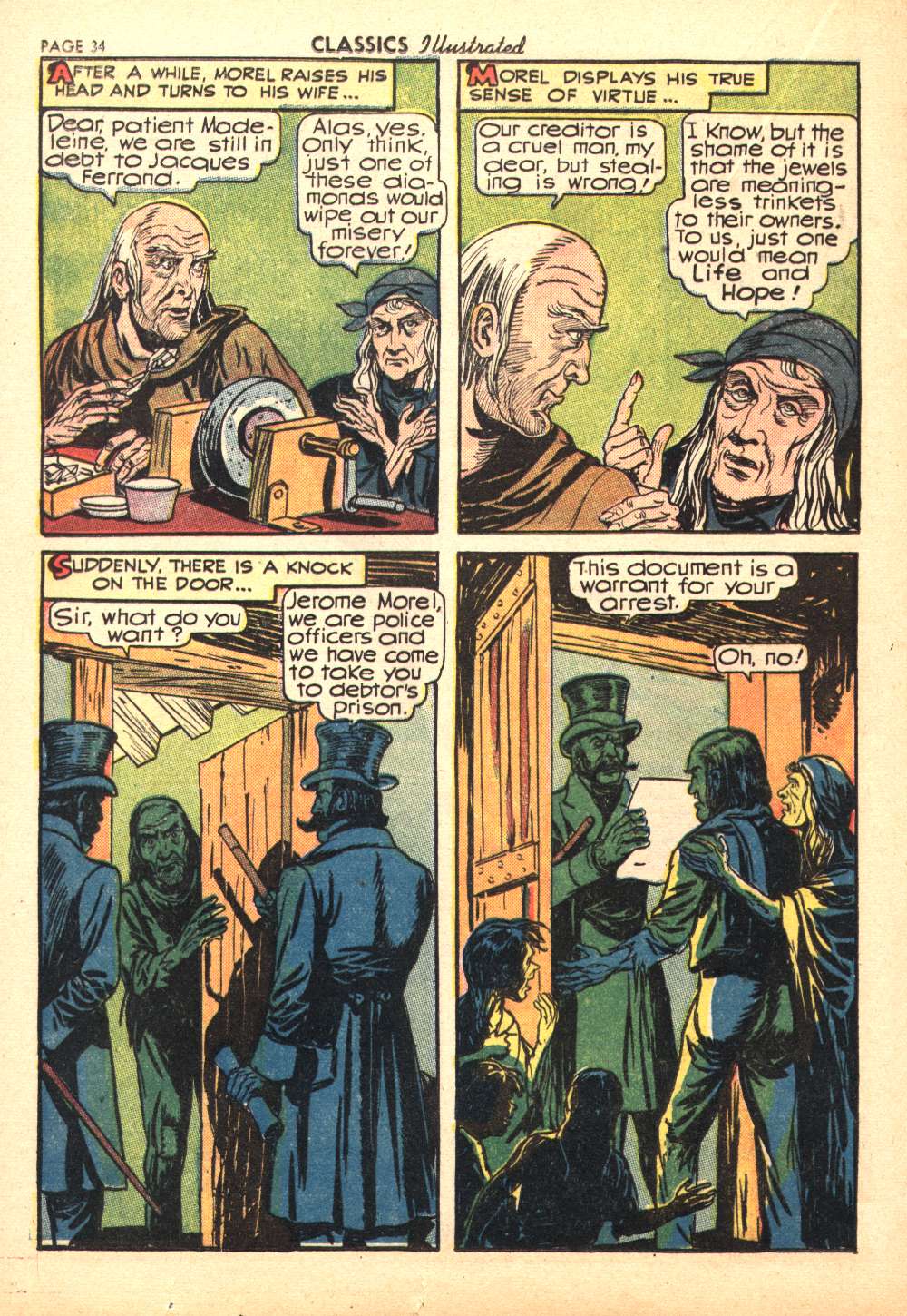 Read online Classics Illustrated comic -  Issue #44 - 36