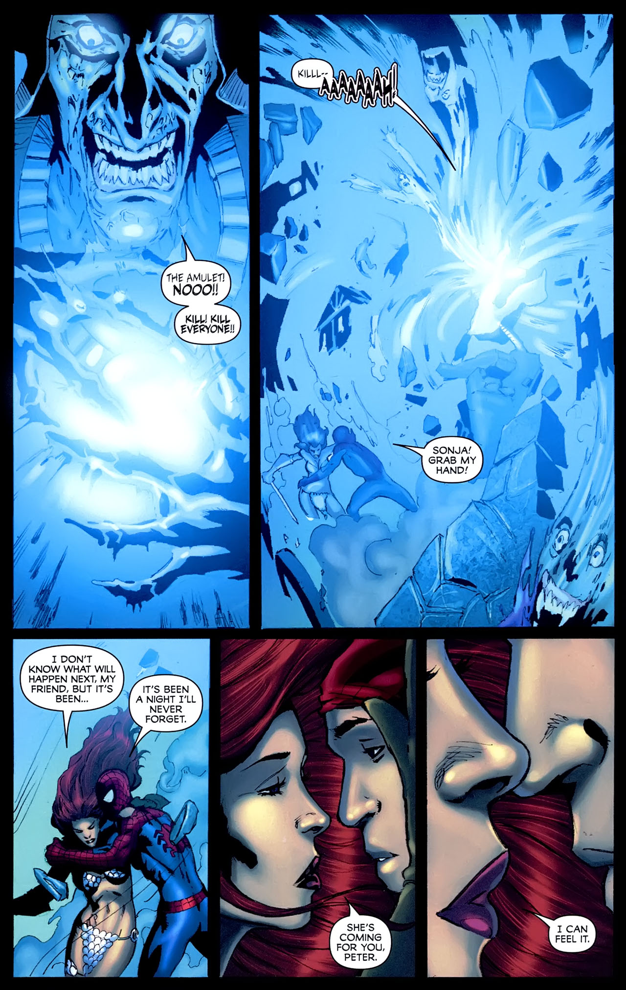 Read online Spider-Man/Red Sonja comic -  Issue #5 - 19