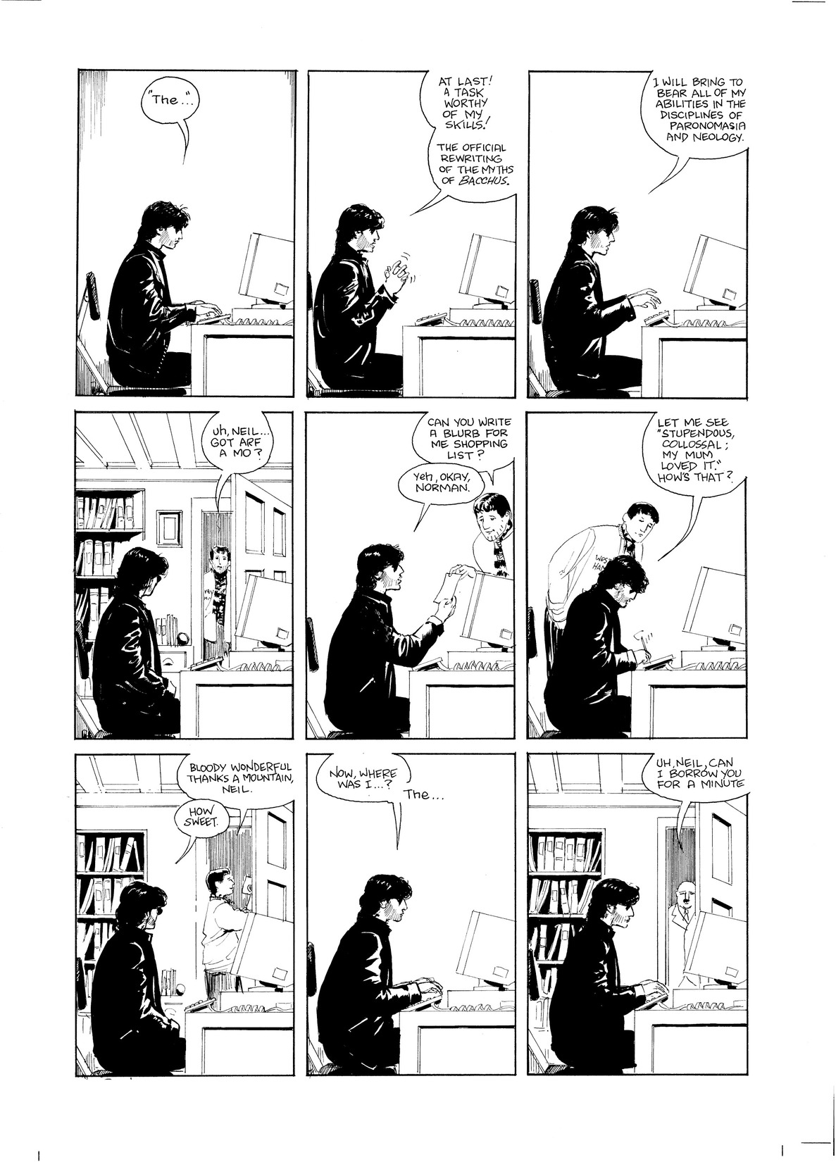 Read online Eddie Campbell's Bacchus comic -  Issue # TPB 5 - 37