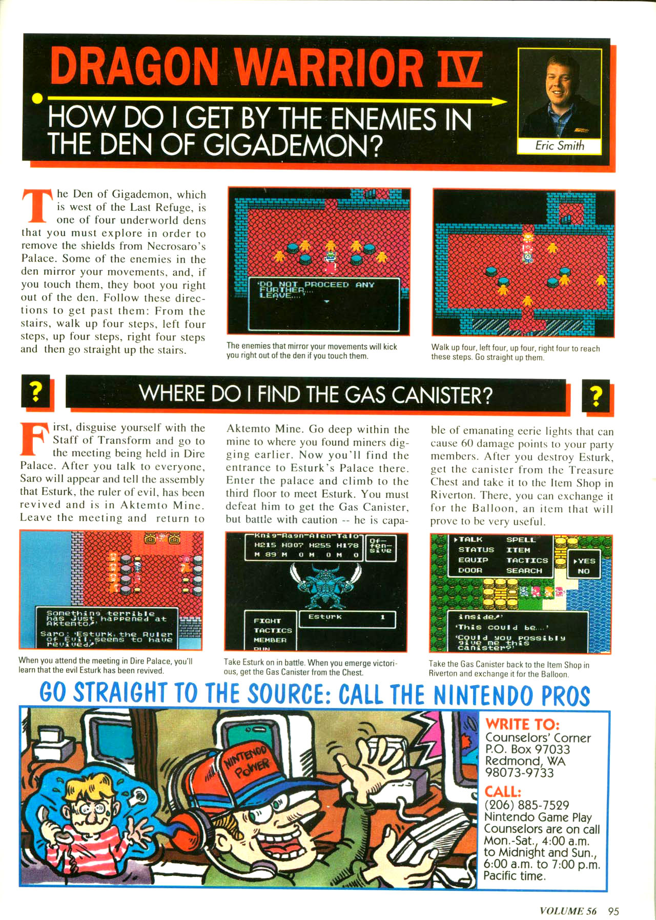 Read online Nintendo Power comic -  Issue #56 - 124