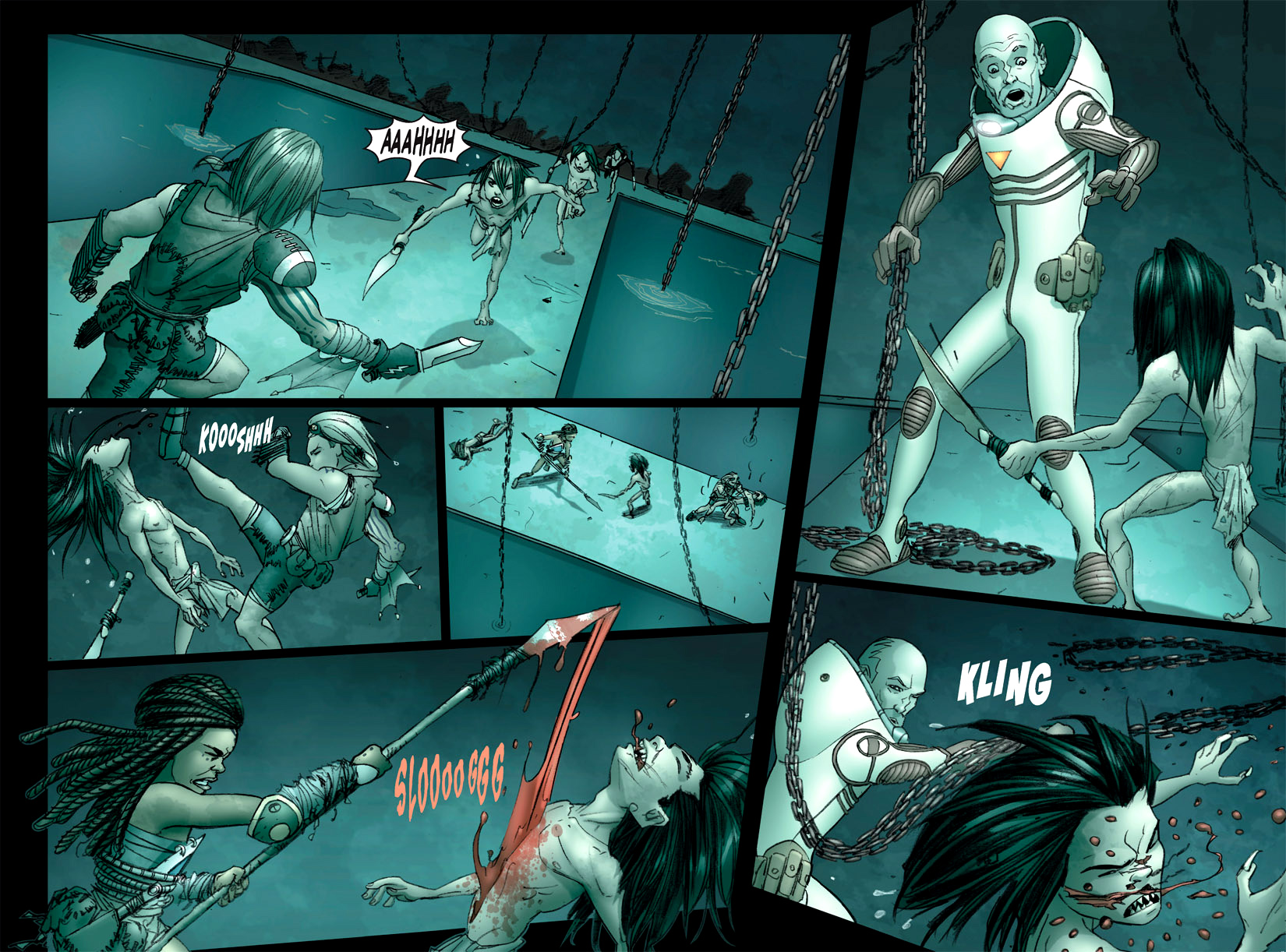 Read online Tribes: The Dog Years comic -  Issue #6 - 9