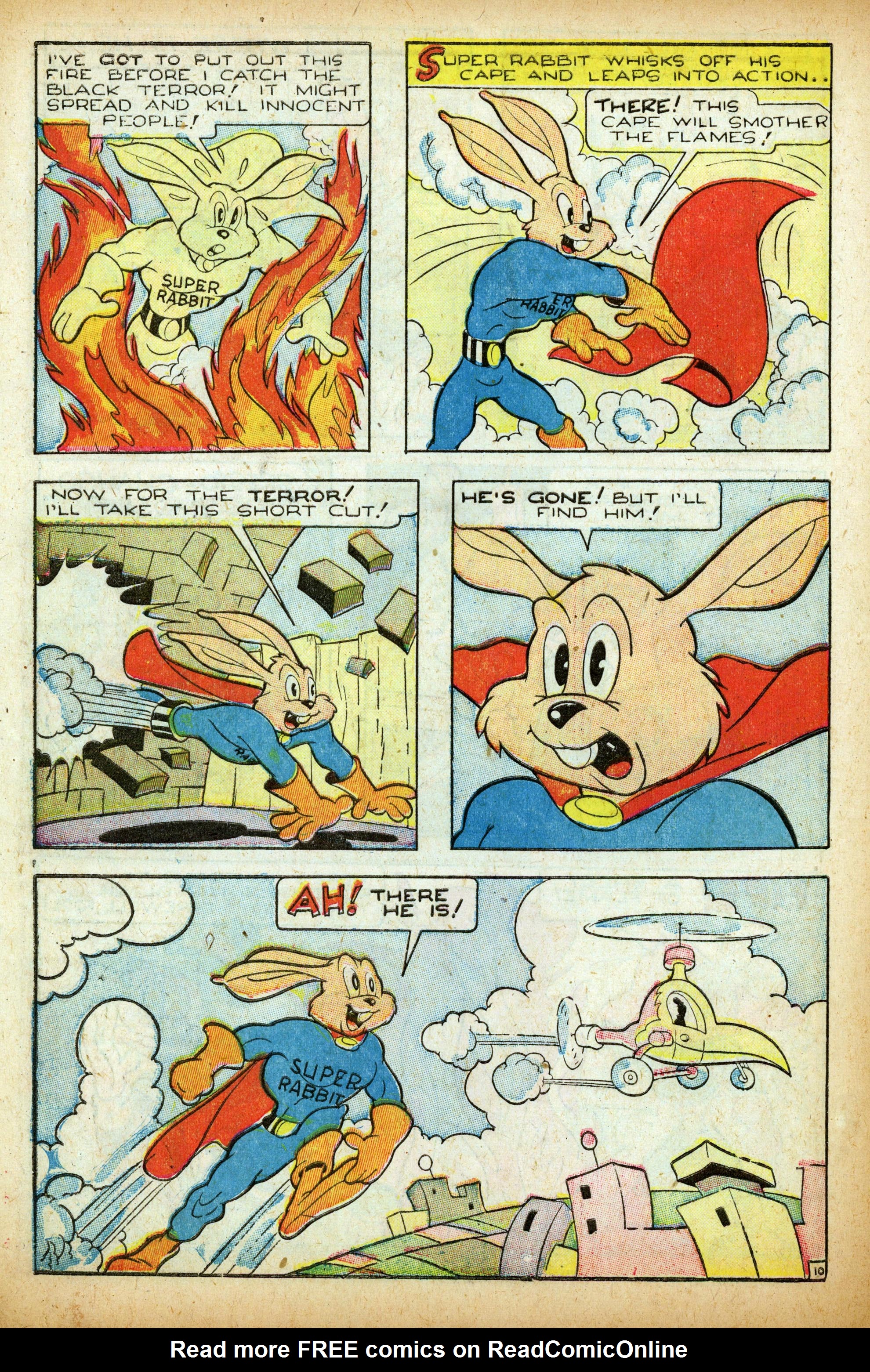 Read online Super Rabbit comic -  Issue #6 - 12