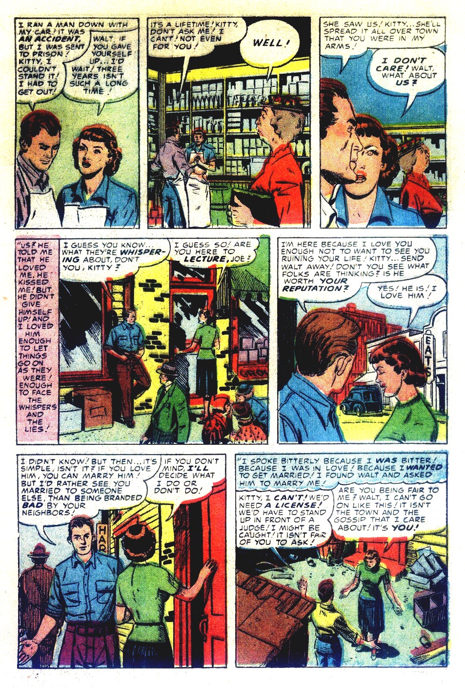 Read online Young Love (1949) comic -  Issue #54 - 13