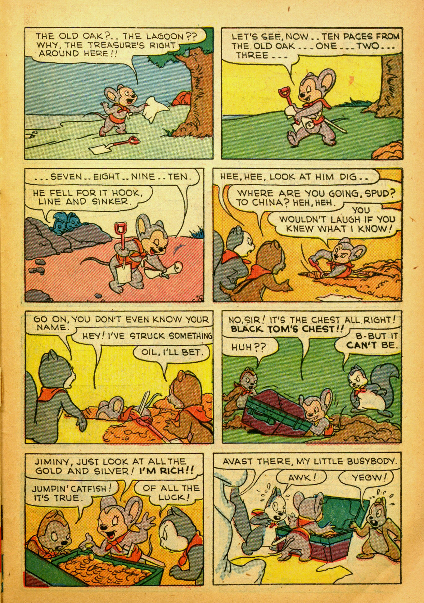 Read online Paul Terry's Mighty Mouse Comics comic -  Issue #39 - 59