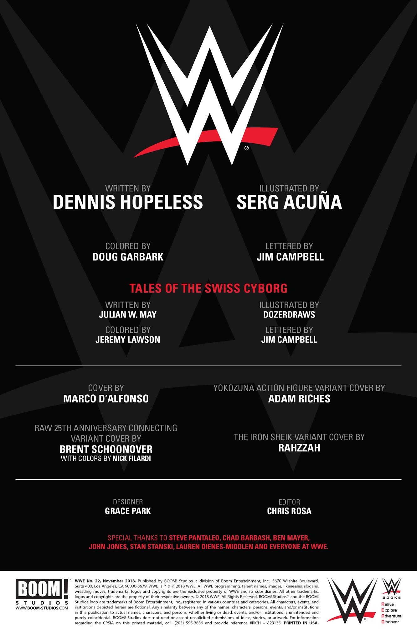 Read online WWE comic -  Issue #22 - 2