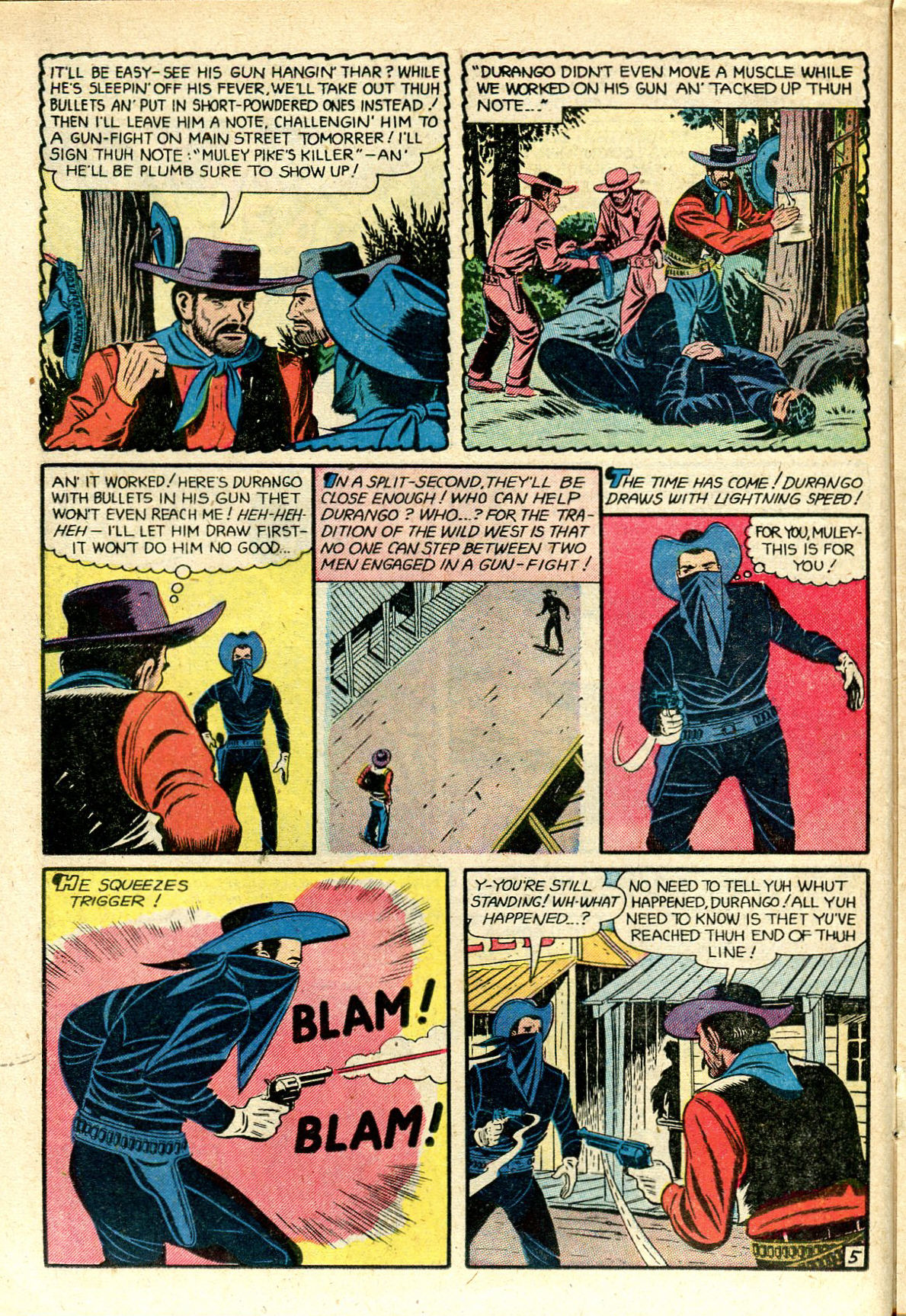 Read online Charles Starrett as The Durango Kid comic -  Issue #32 - 16