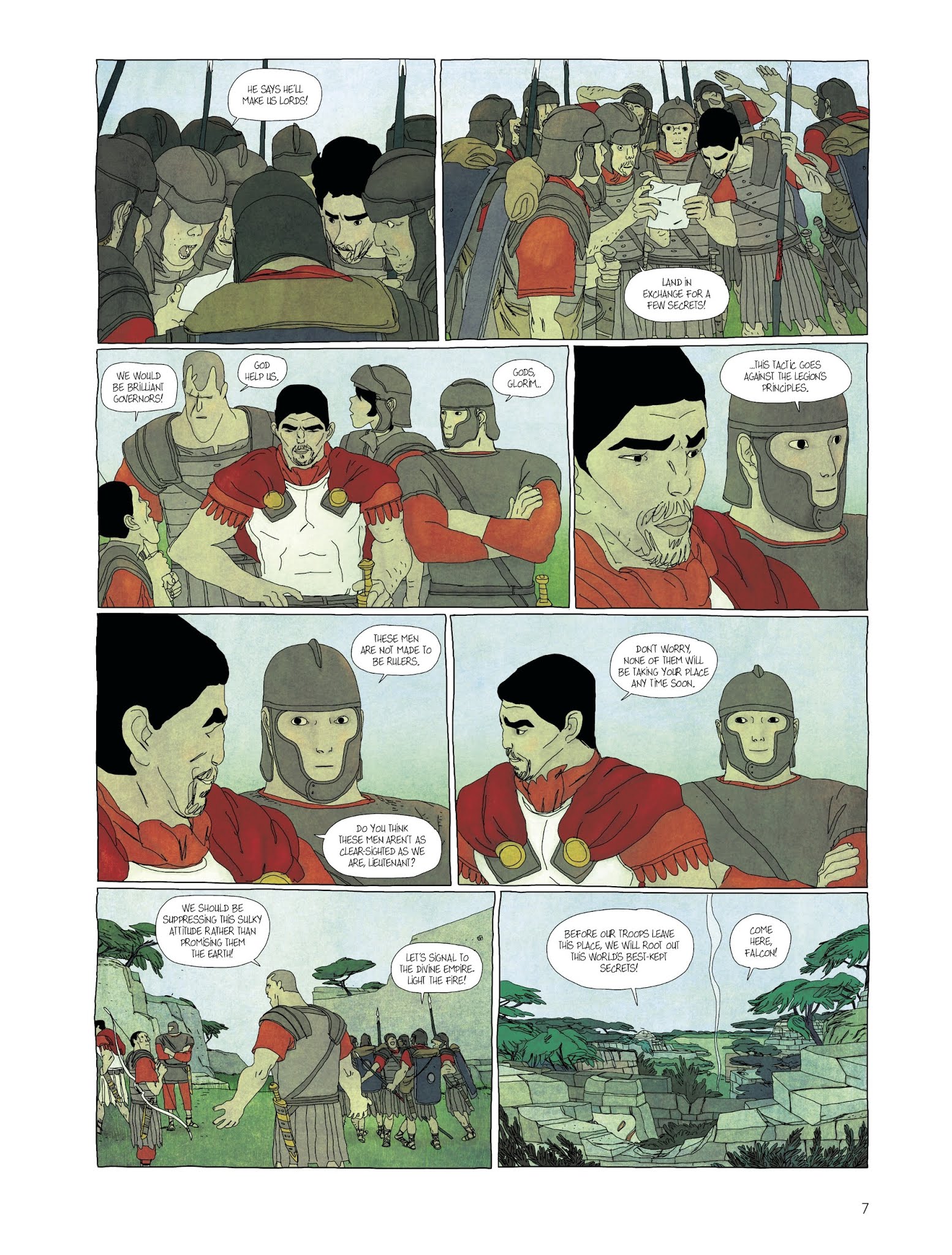 Read online For the Empire comic -  Issue #3 - 7