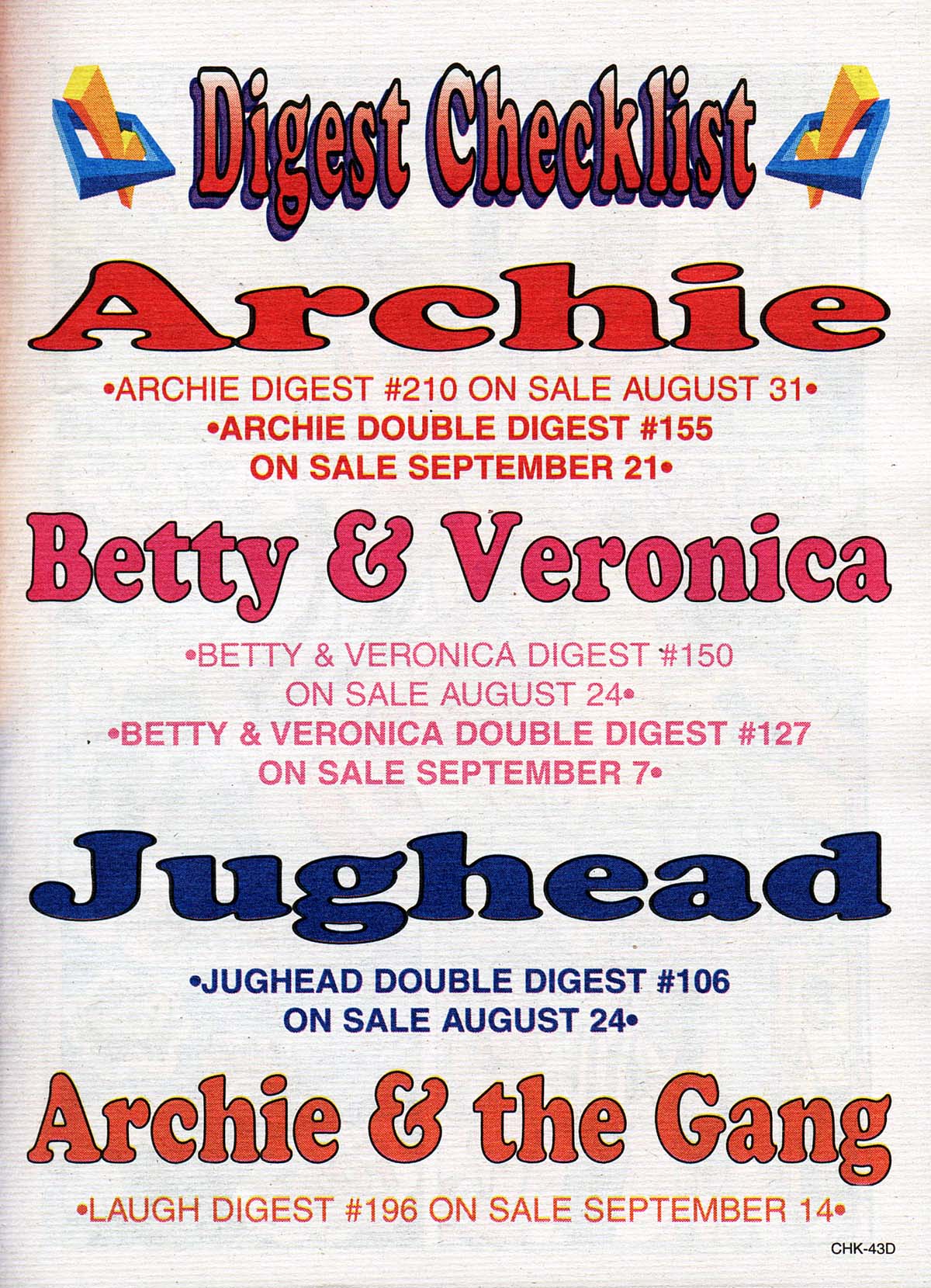 Read online Archie's Double Digest Magazine comic -  Issue #155 - 80