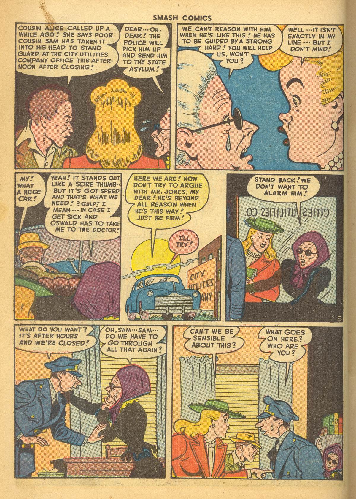 Read online Smash Comics comic -  Issue #74 - 18