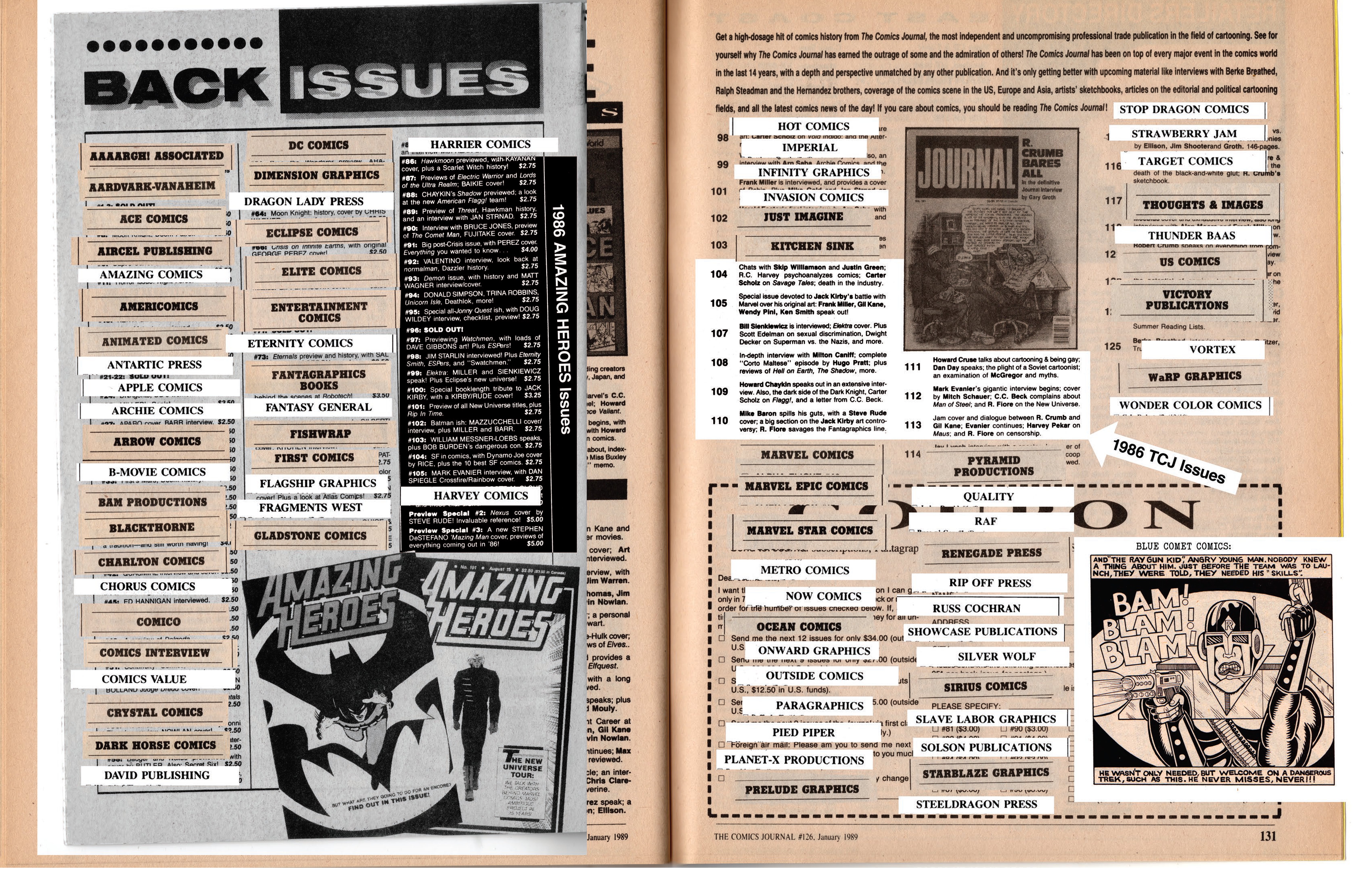 Read online 1986 zine comic -  Issue # TPB - 73