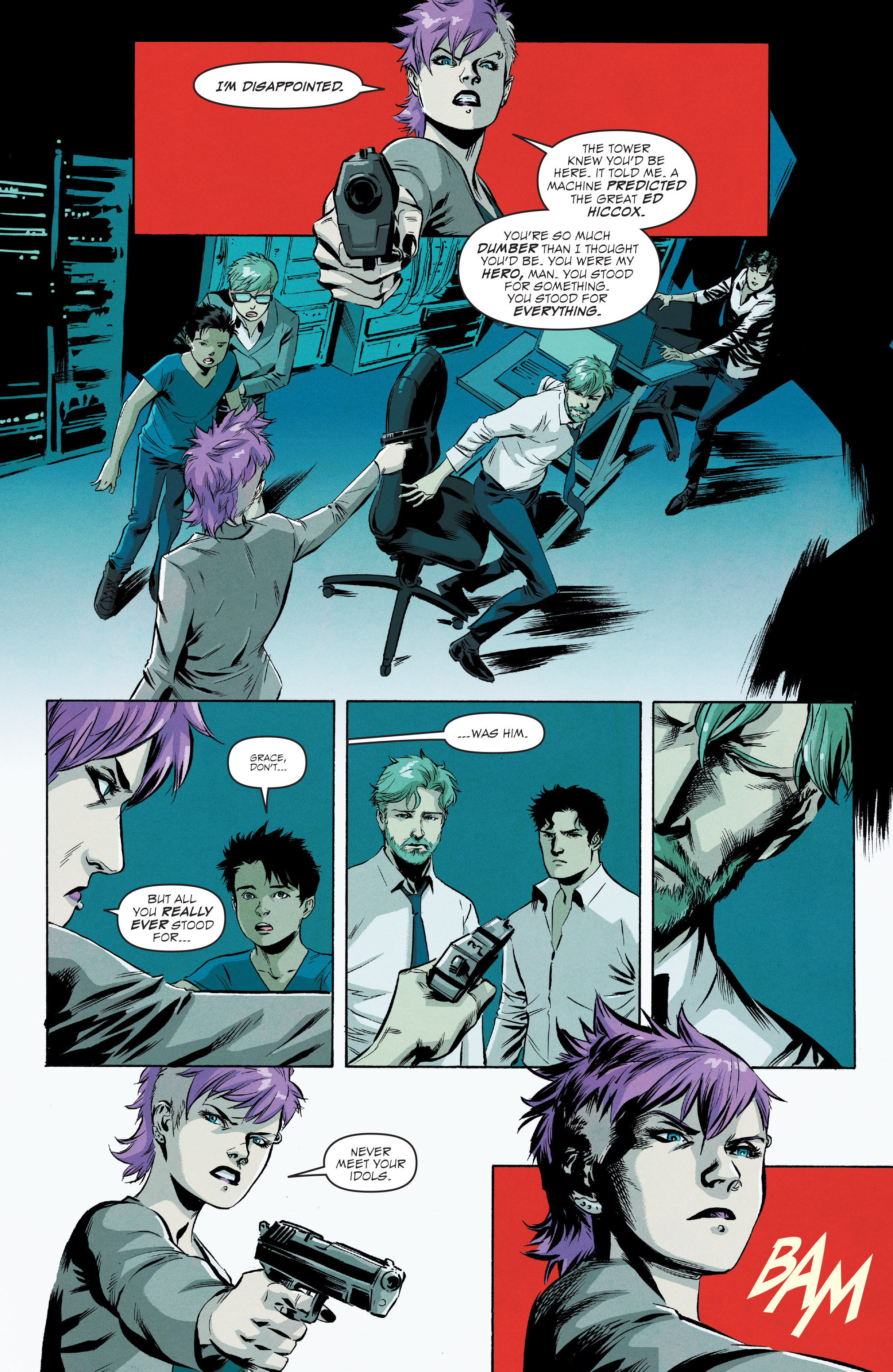 Read online Hacktivist Volume 2 comic -  Issue #6 - 9