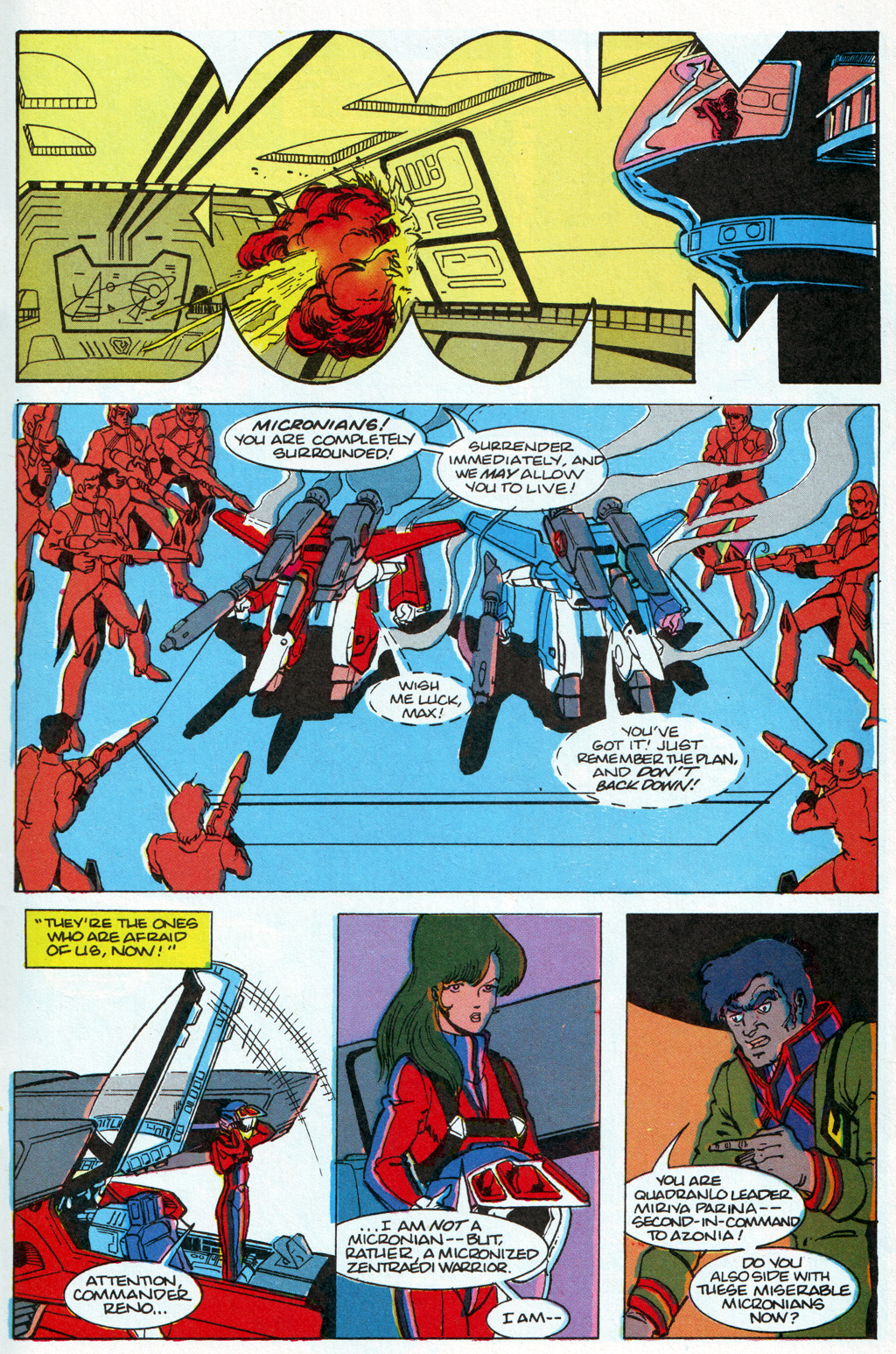 Read online Robotech The Macross Saga comic -  Issue #30 - 20