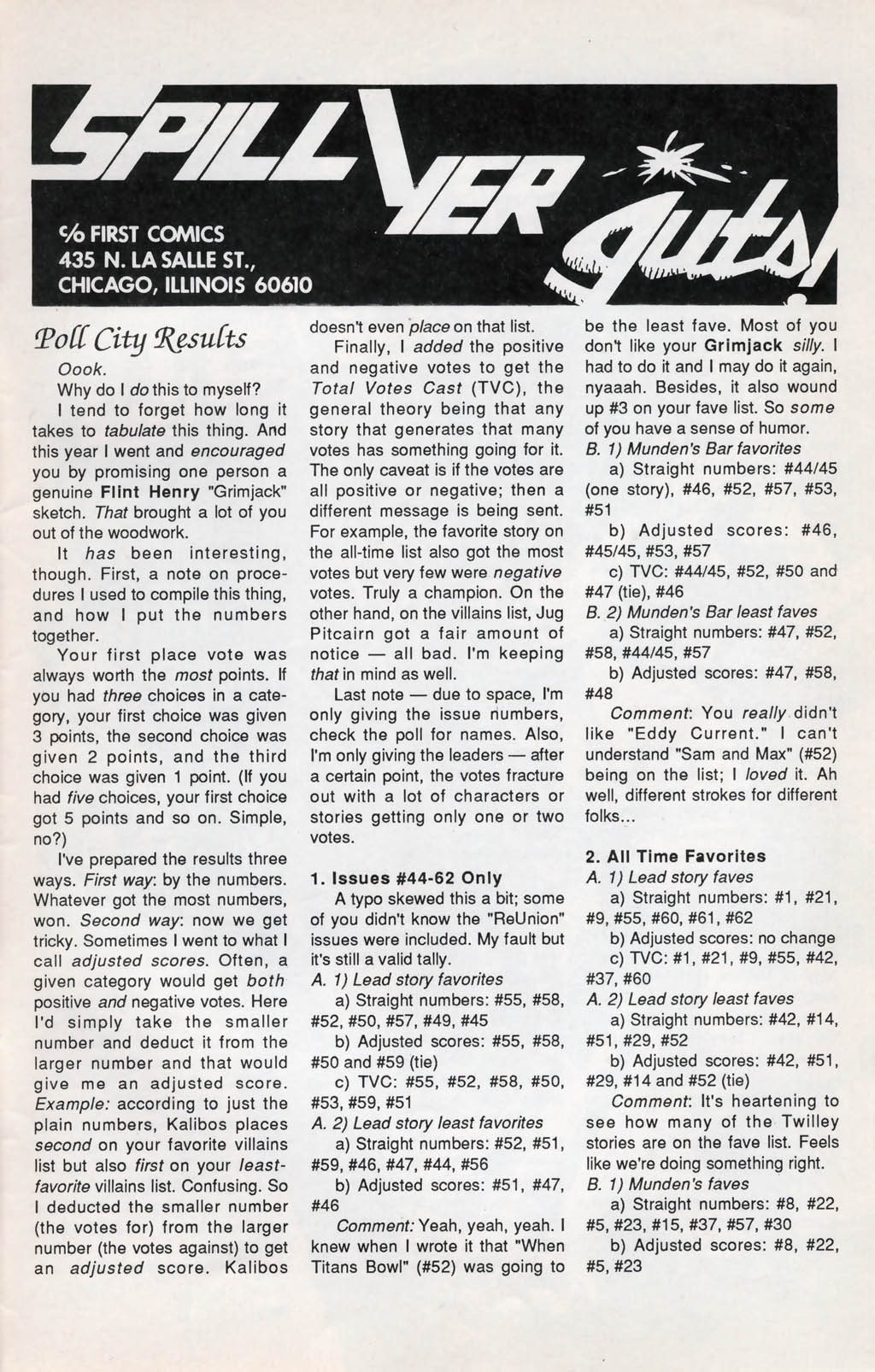 Read online Grimjack comic -  Issue #67 - 33