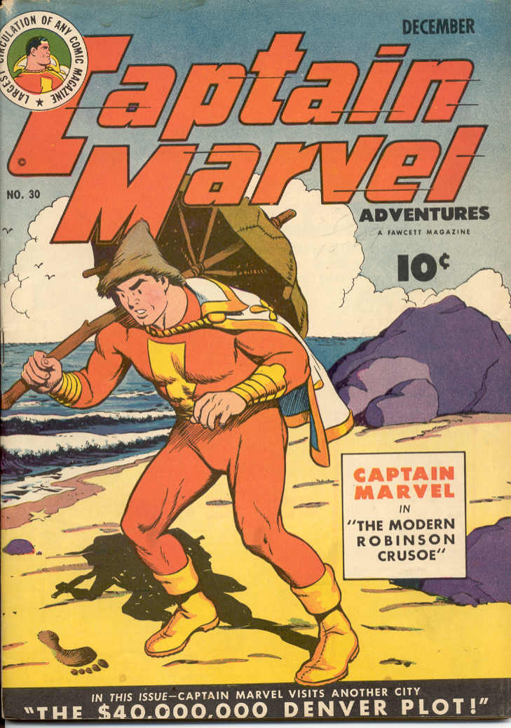 Read online Captain Marvel Adventures comic -  Issue #30 - 1