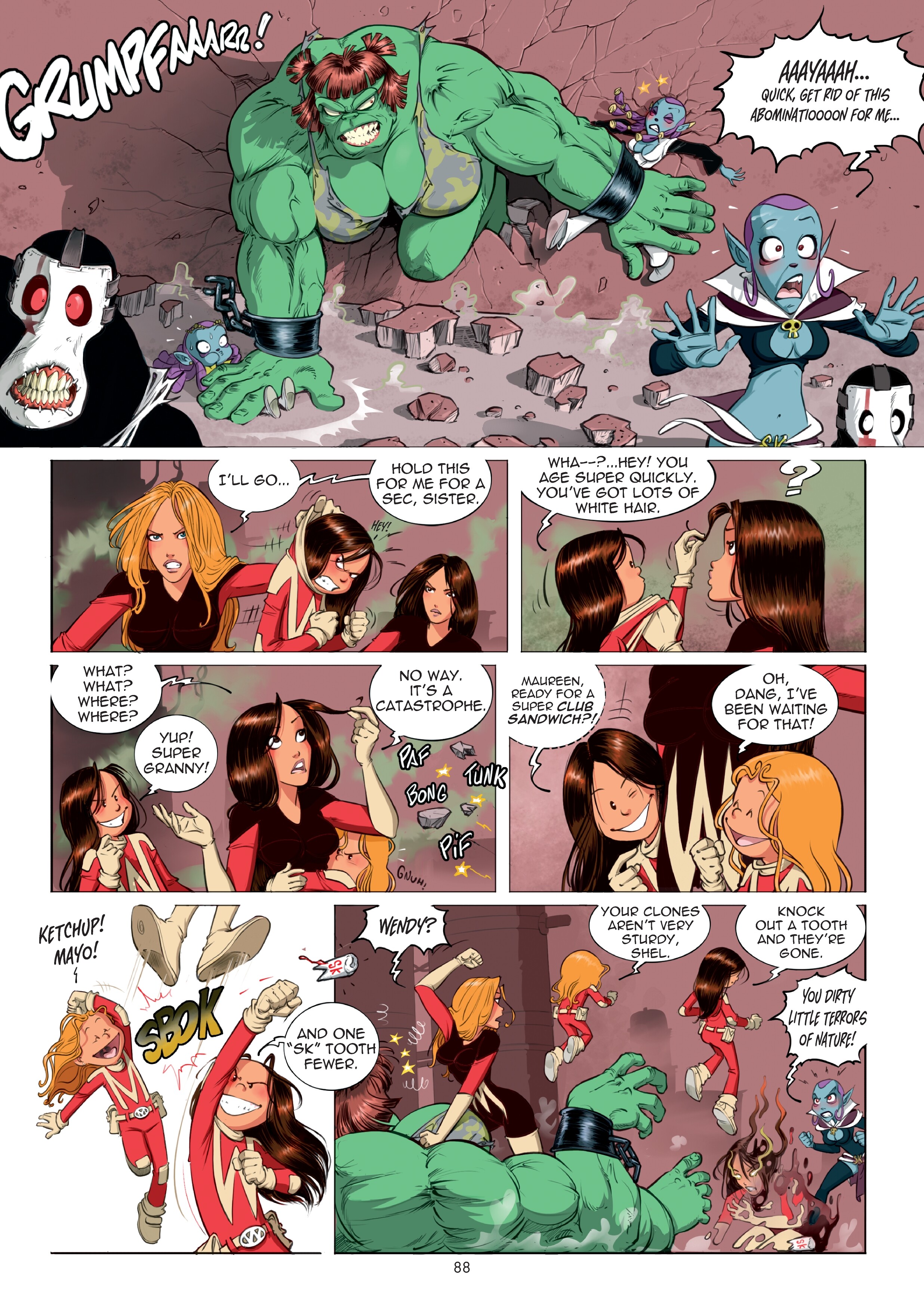 Read online The Super Sisters comic -  Issue # TPB - 89