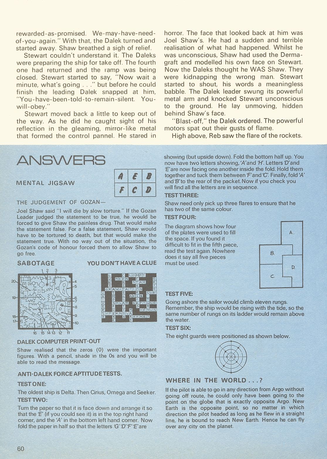 Read online Dalek Annual comic -  Issue #1978 - 60