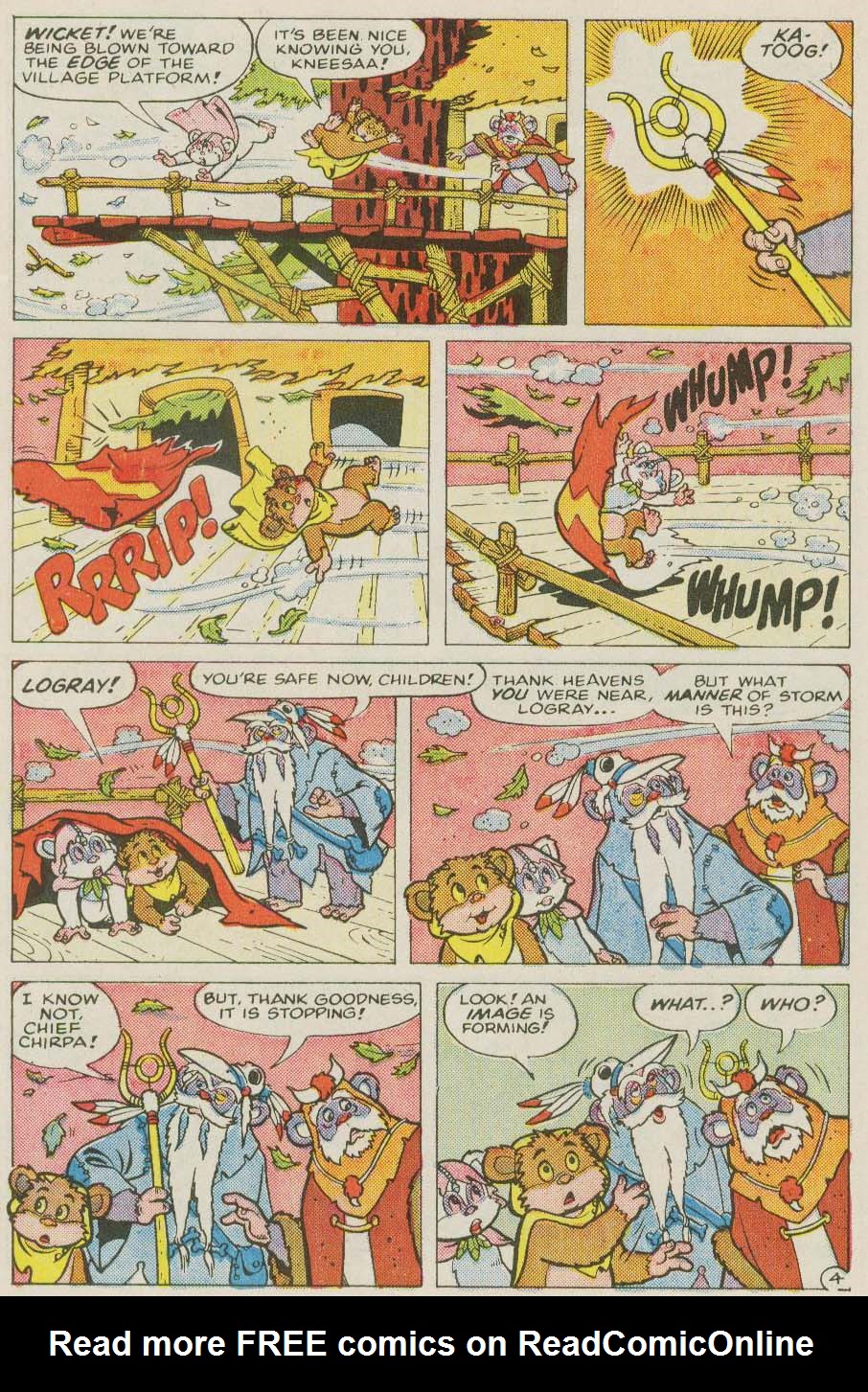 Read online Ewoks (1987) comic -  Issue #8 - 5