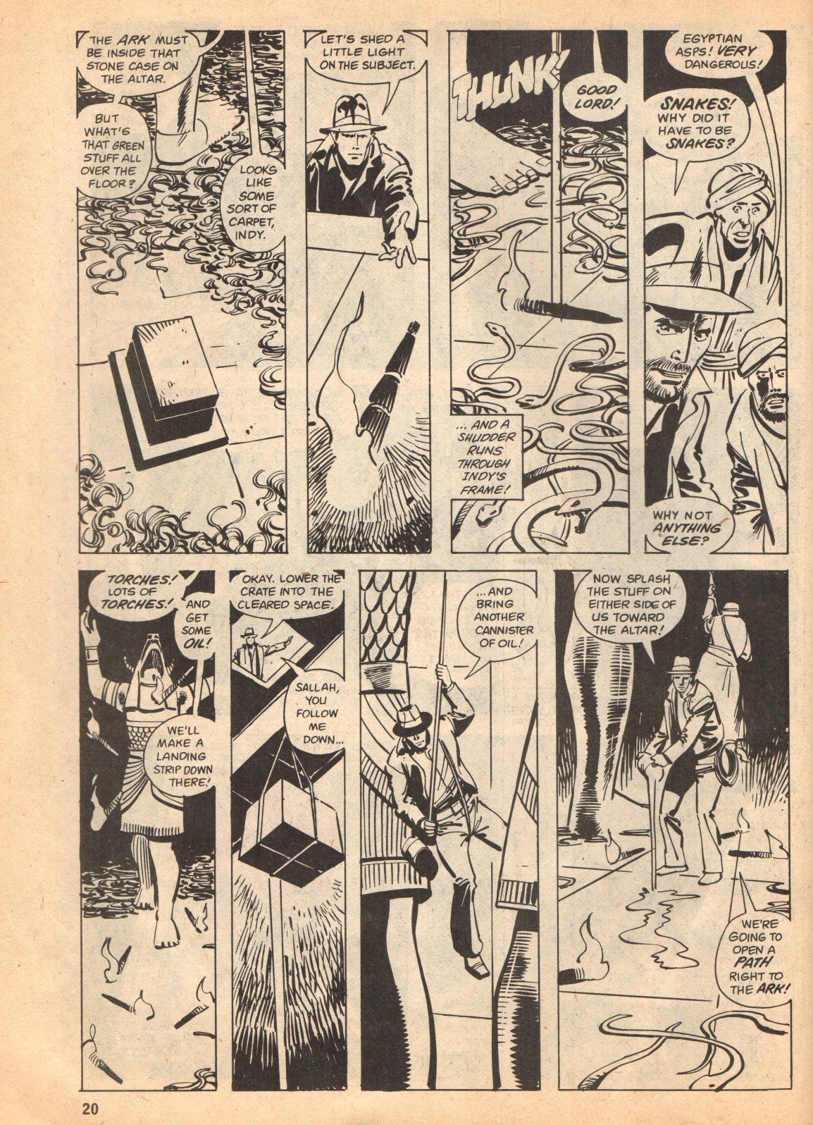 Read online Indiana Jones comic -  Issue #8 - 20
