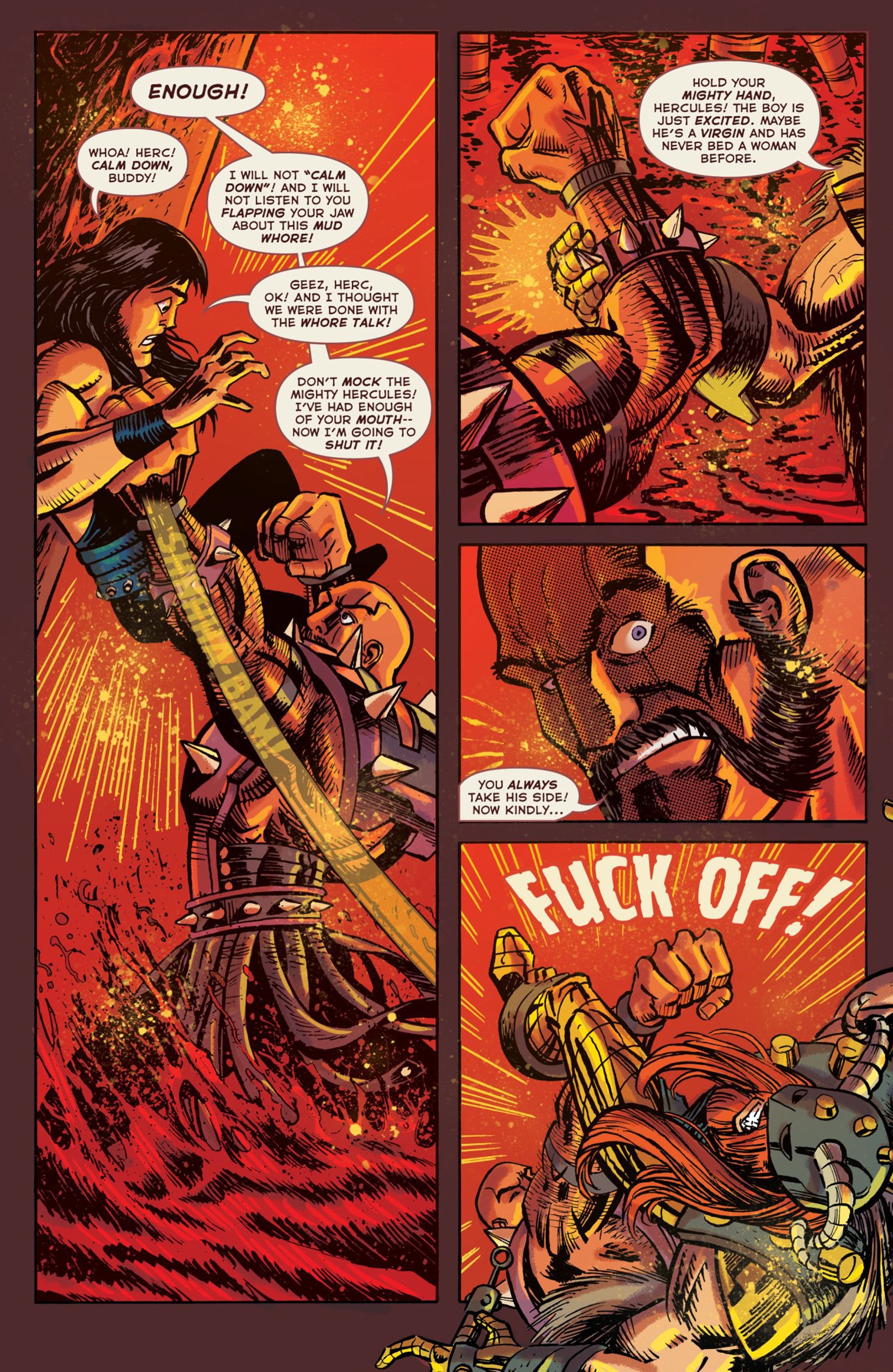 Read online Gods of Brutality comic -  Issue # TPB - 55