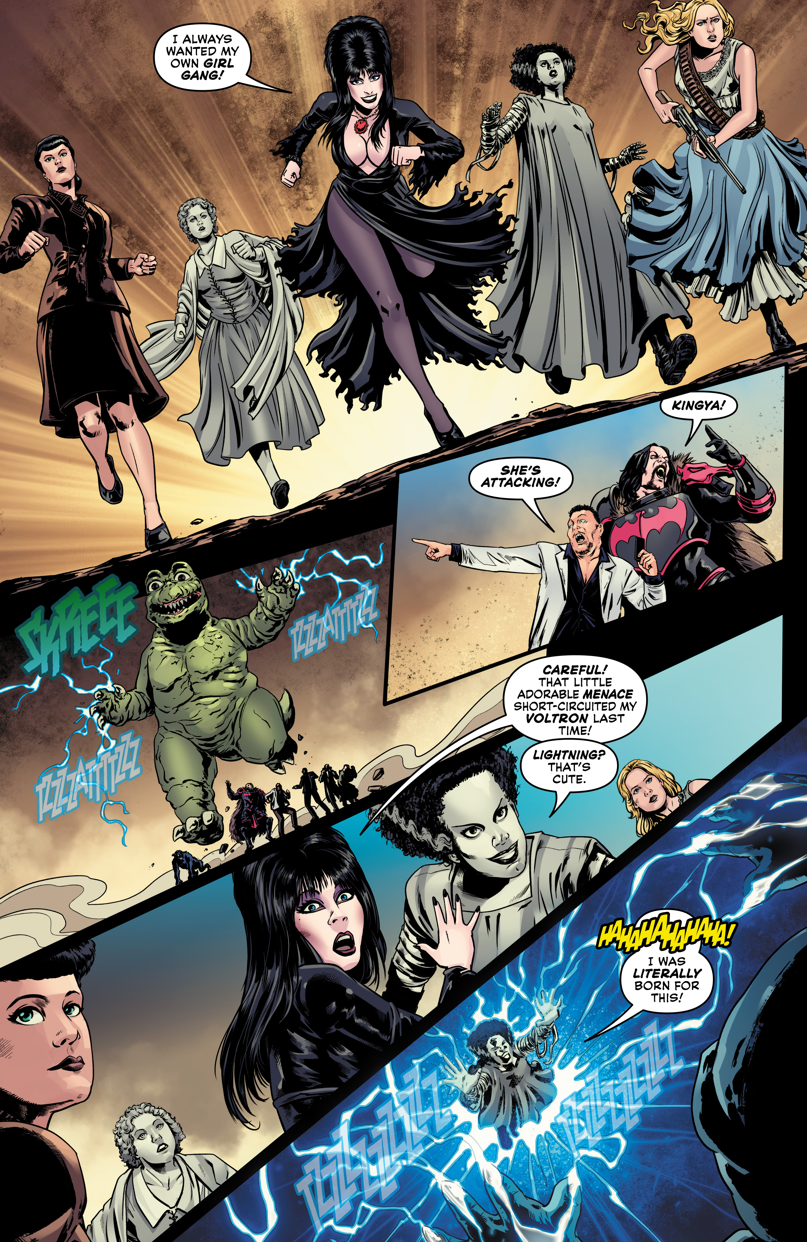 Read online Elvira in Monsterland comic -  Issue #5 - 16