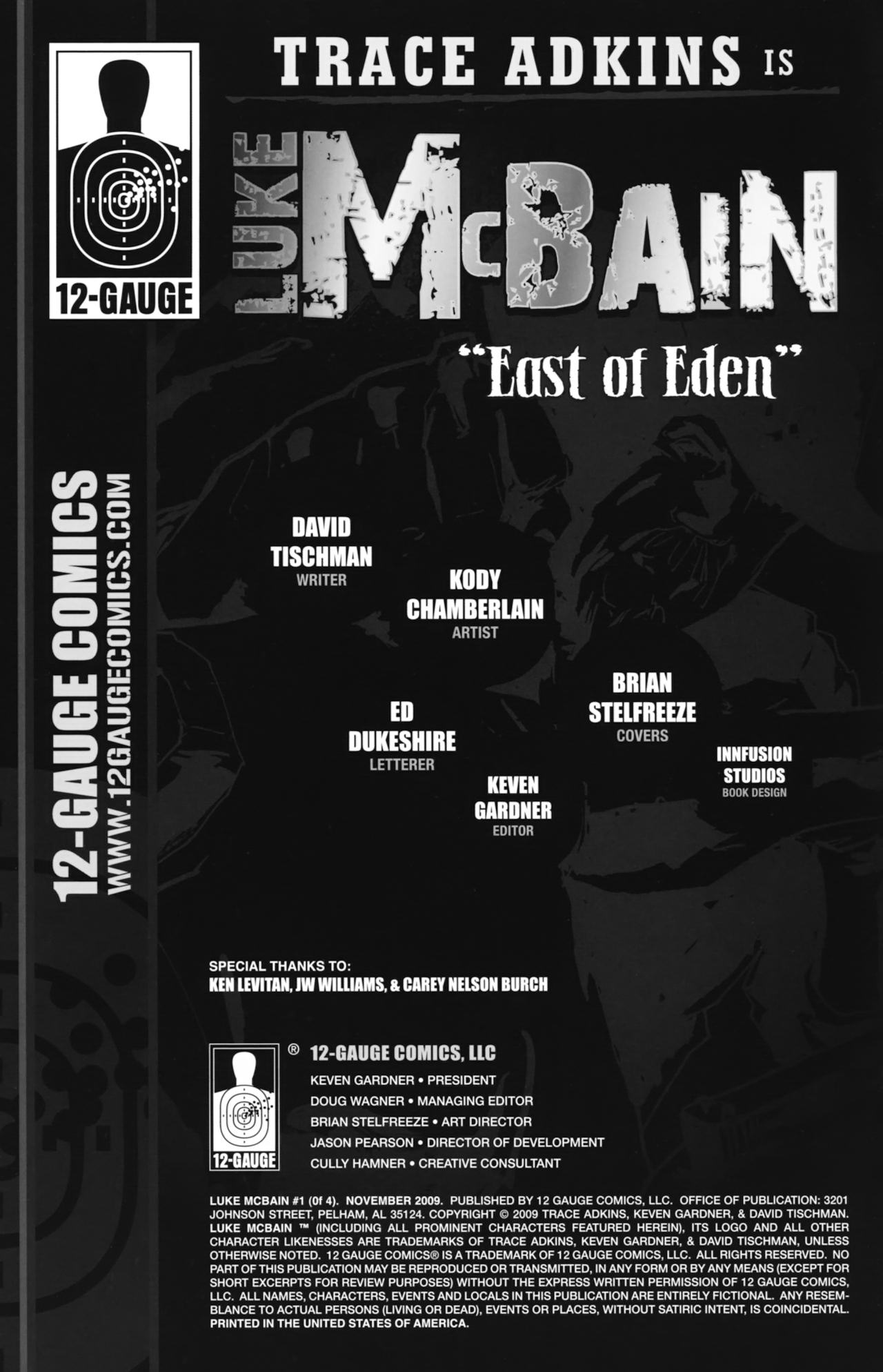 Read online Luke McBain comic -  Issue #1 - 2