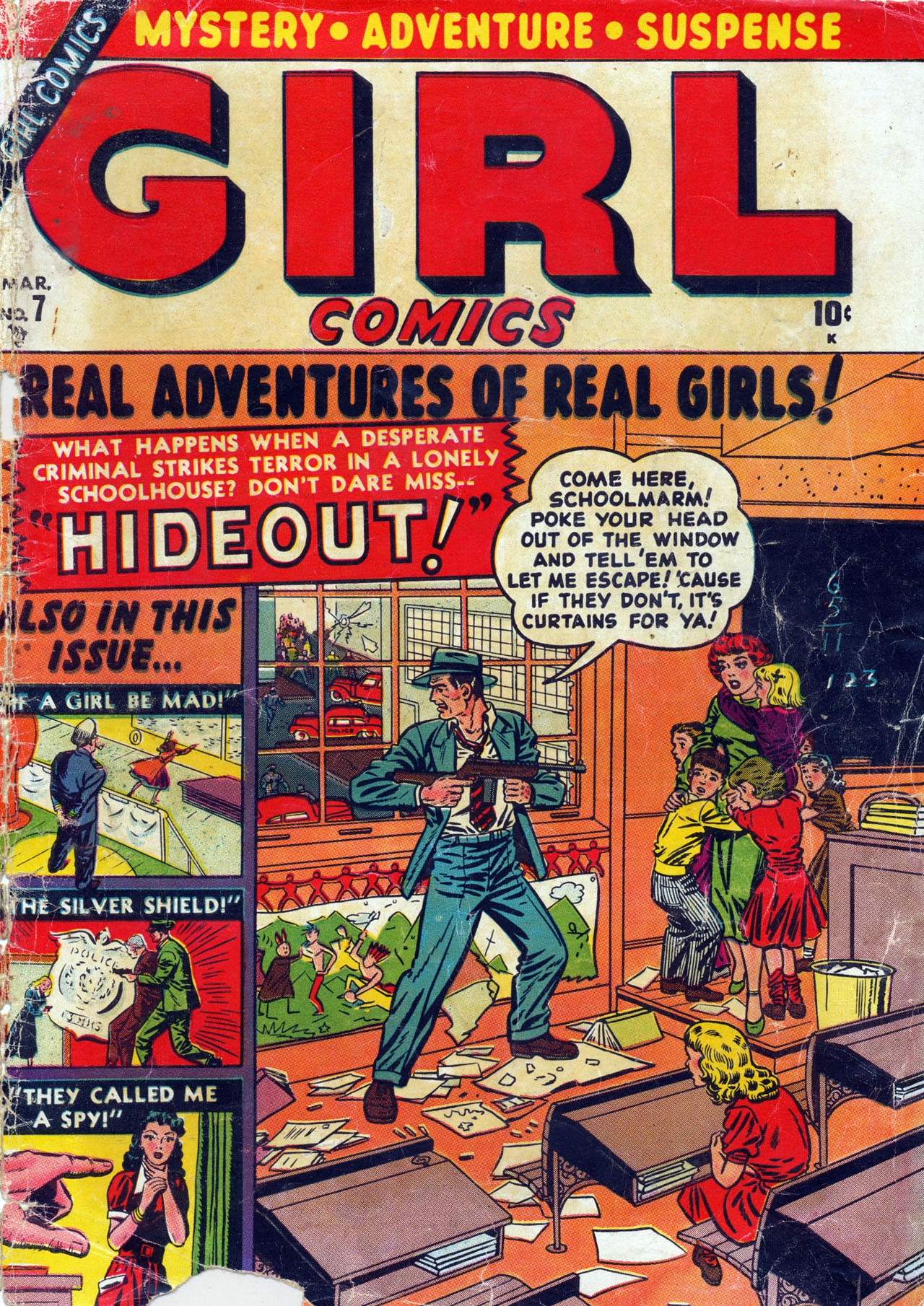 Read online Girl Comics (1949) comic -  Issue #7 - 1