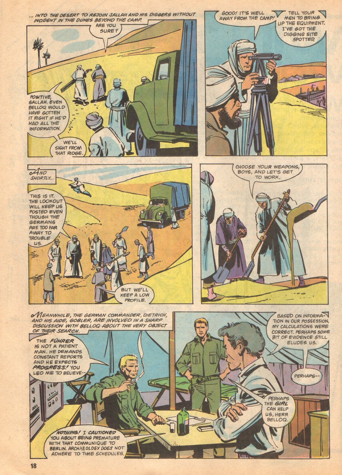 Read online Indiana Jones comic -  Issue #8 - 18