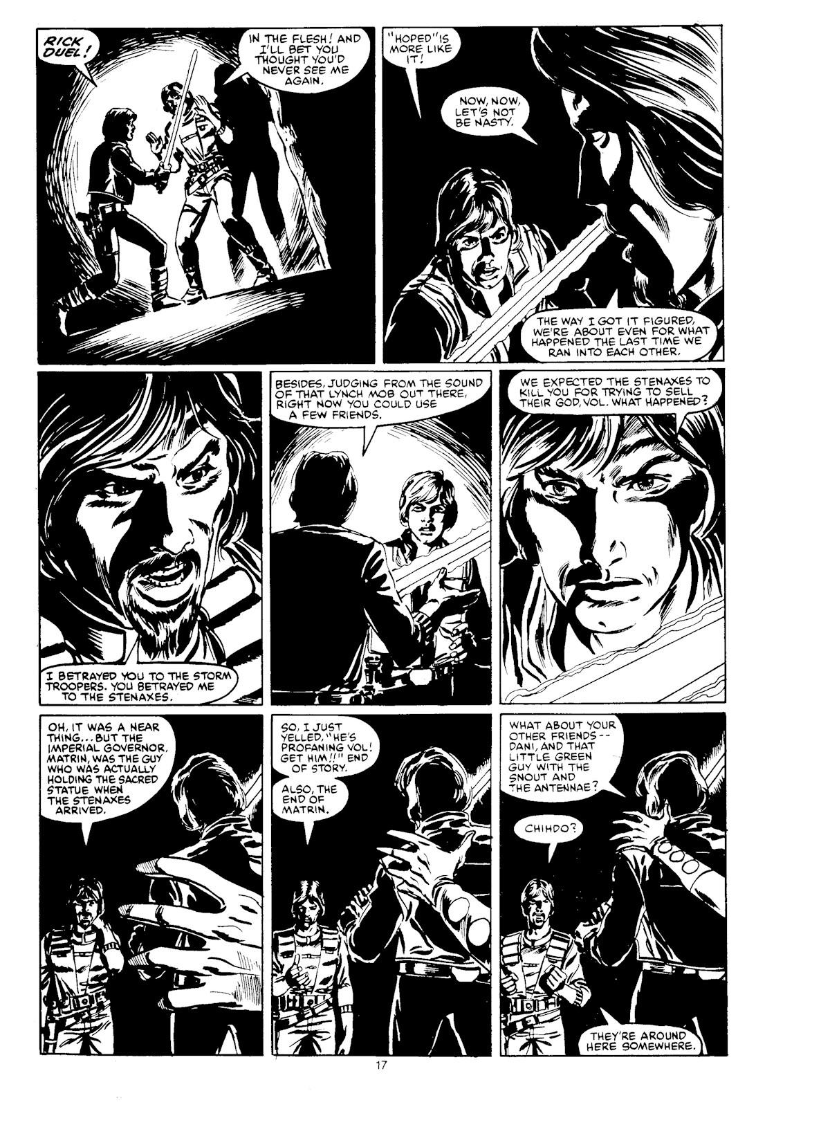 Read online Star Wars Weekly comic -  Issue #171 - 17