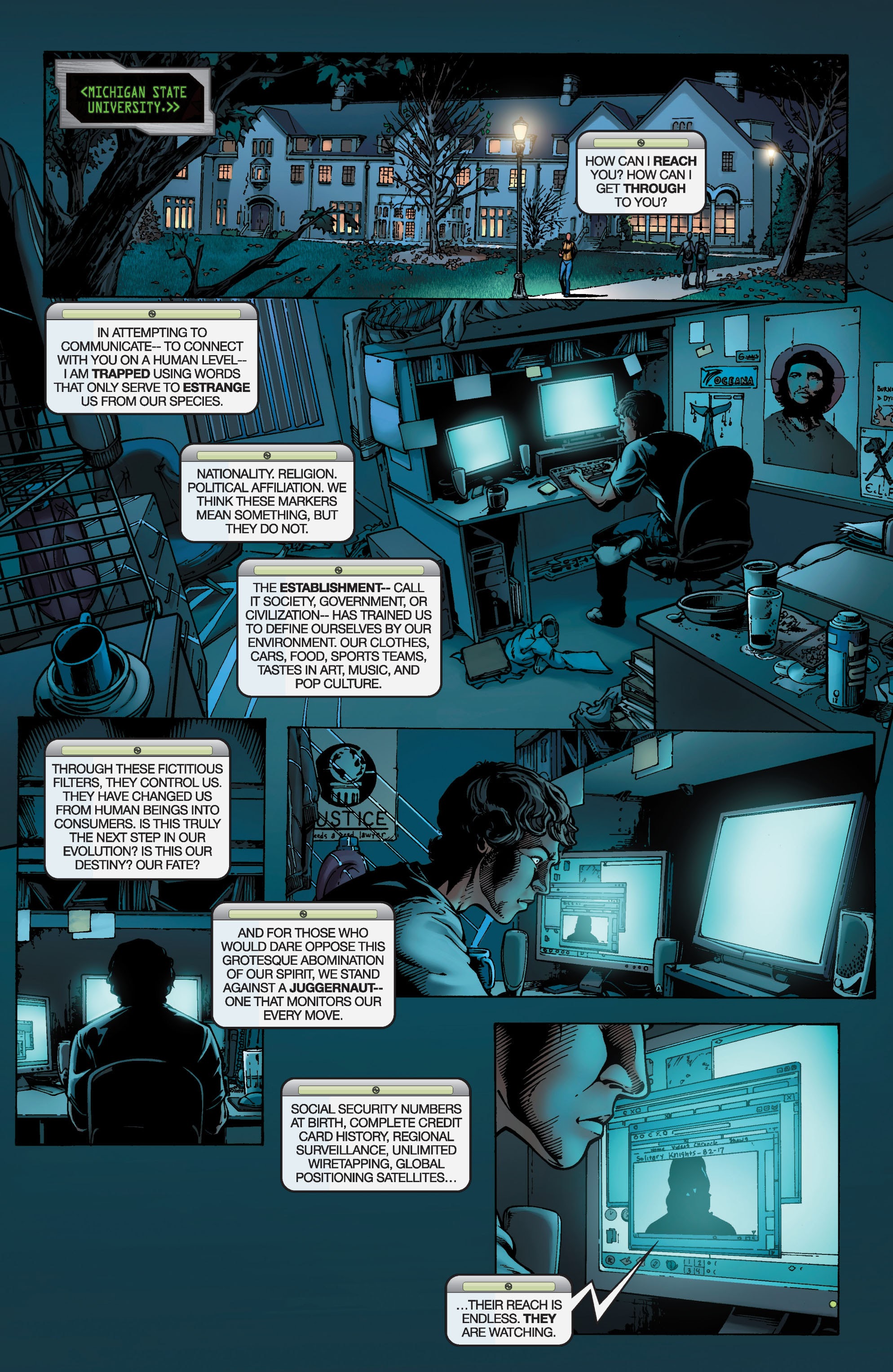 Read online Mindfield comic -  Issue #1 - 4