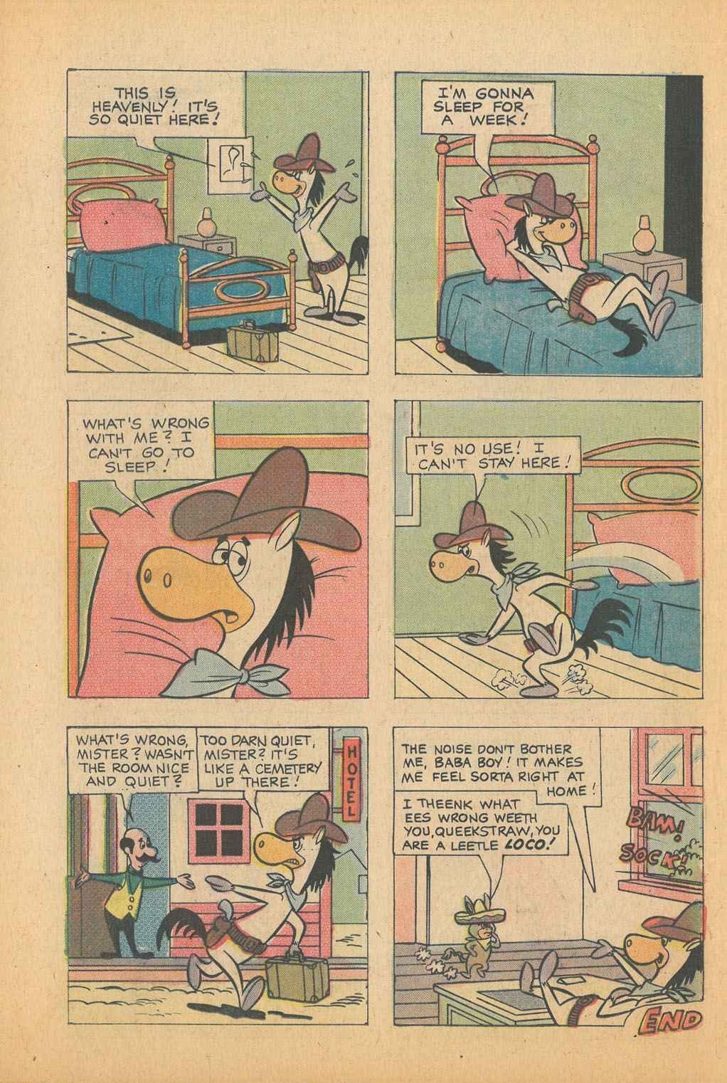 Read online Quick Draw McGraw comic -  Issue #7 - 20