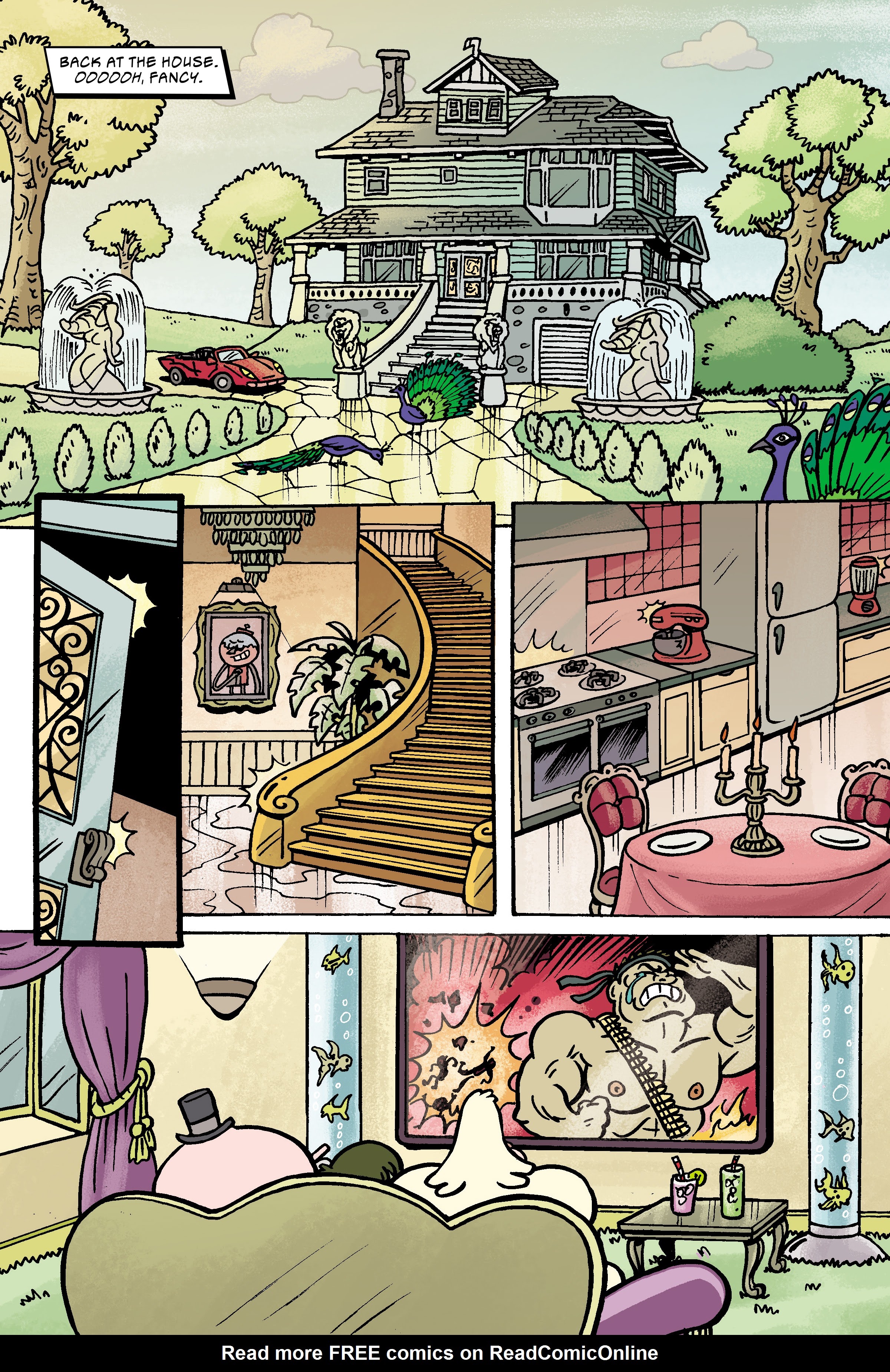 Read online Regular Show: Wrasslesplosion comic -  Issue # TPB - 55