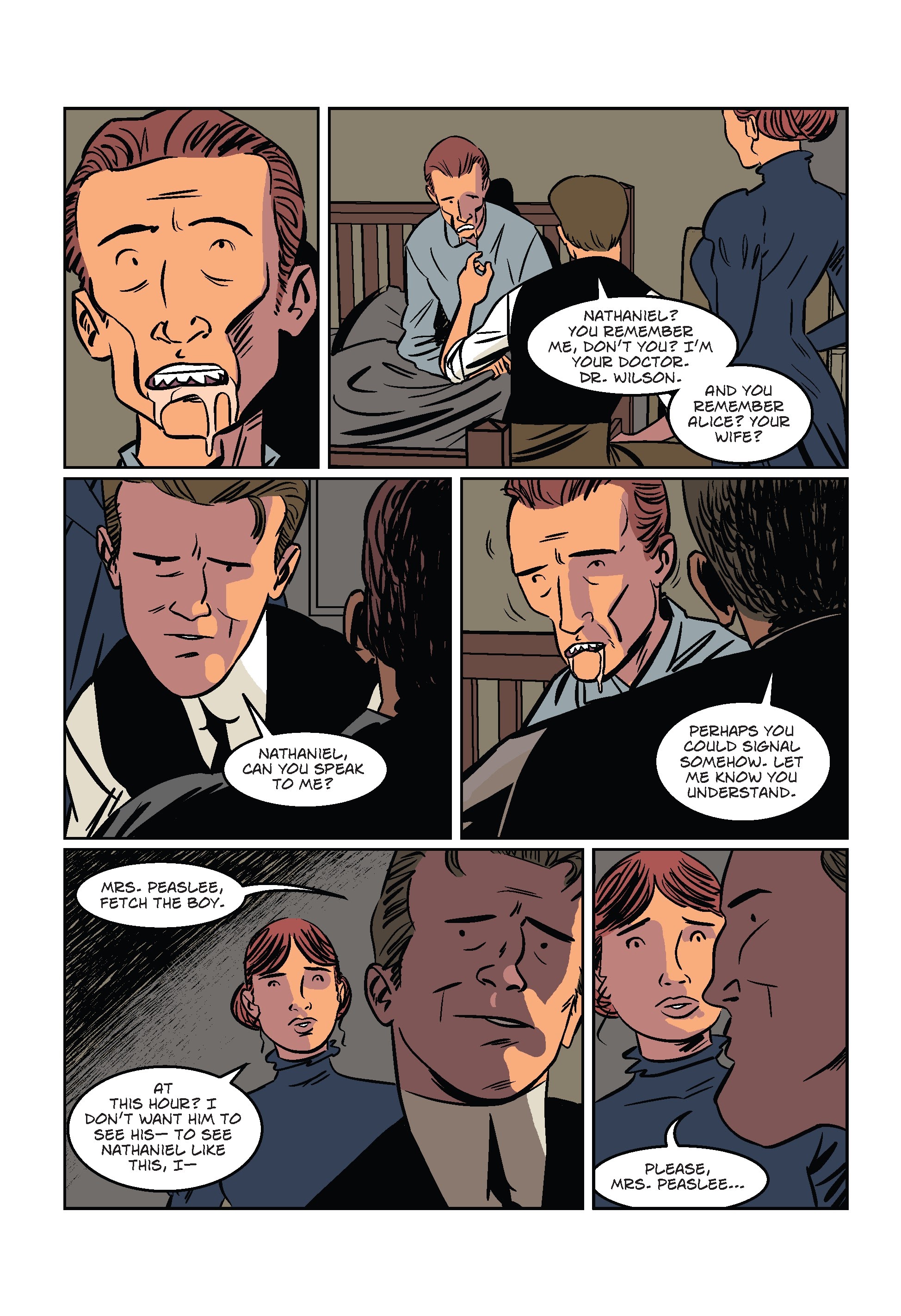 Read online H.P. Lovecraft The Shadow Out of Time comic -  Issue # TPB - 17