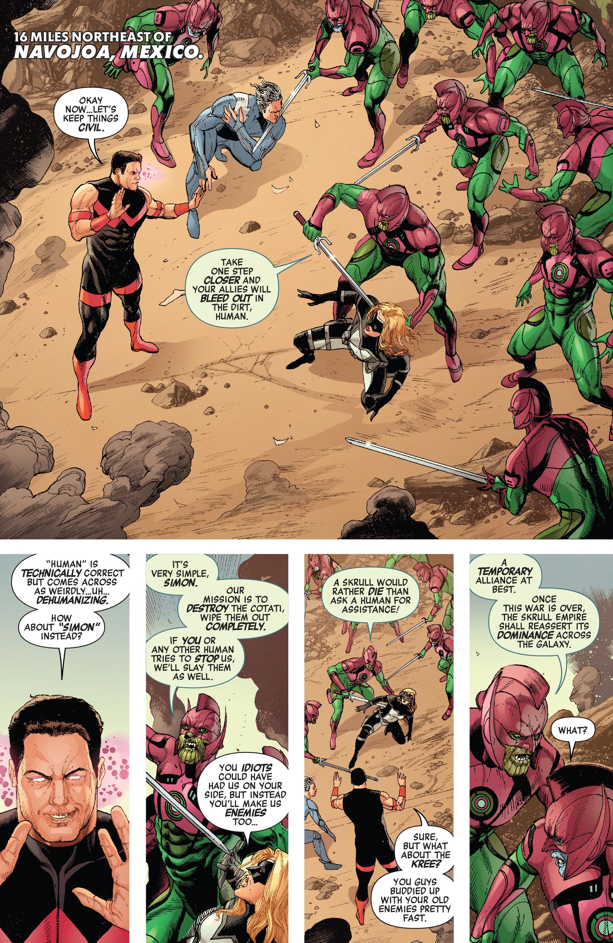 Read online Empyre: Captain America & The Avengers comic -  Issue # TPB - 92
