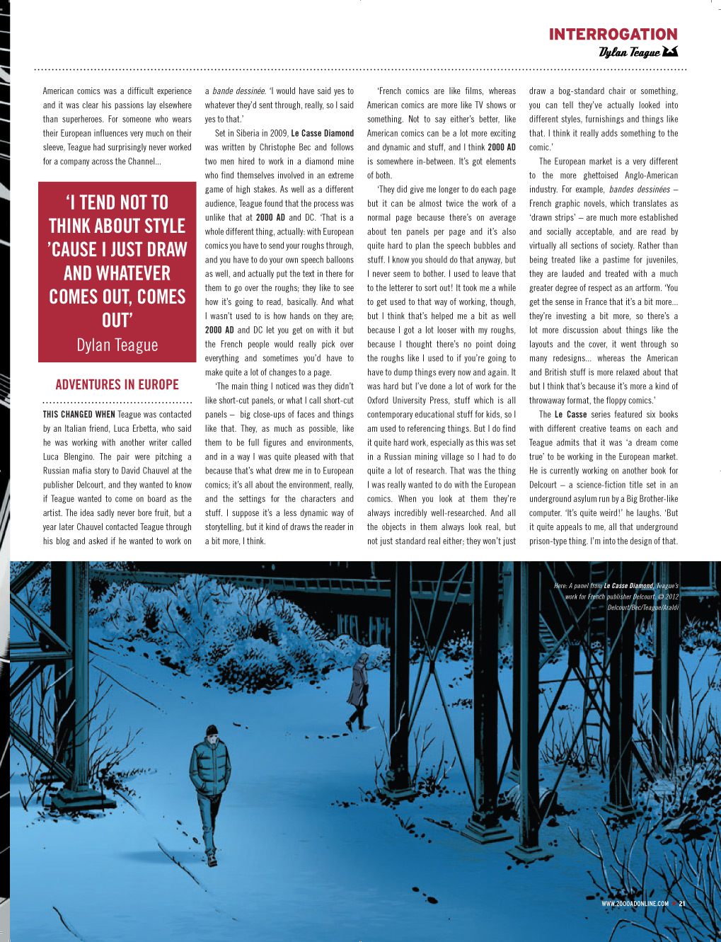 Read online Judge Dredd Megazine (Vol. 5) comic -  Issue #327 - 21
