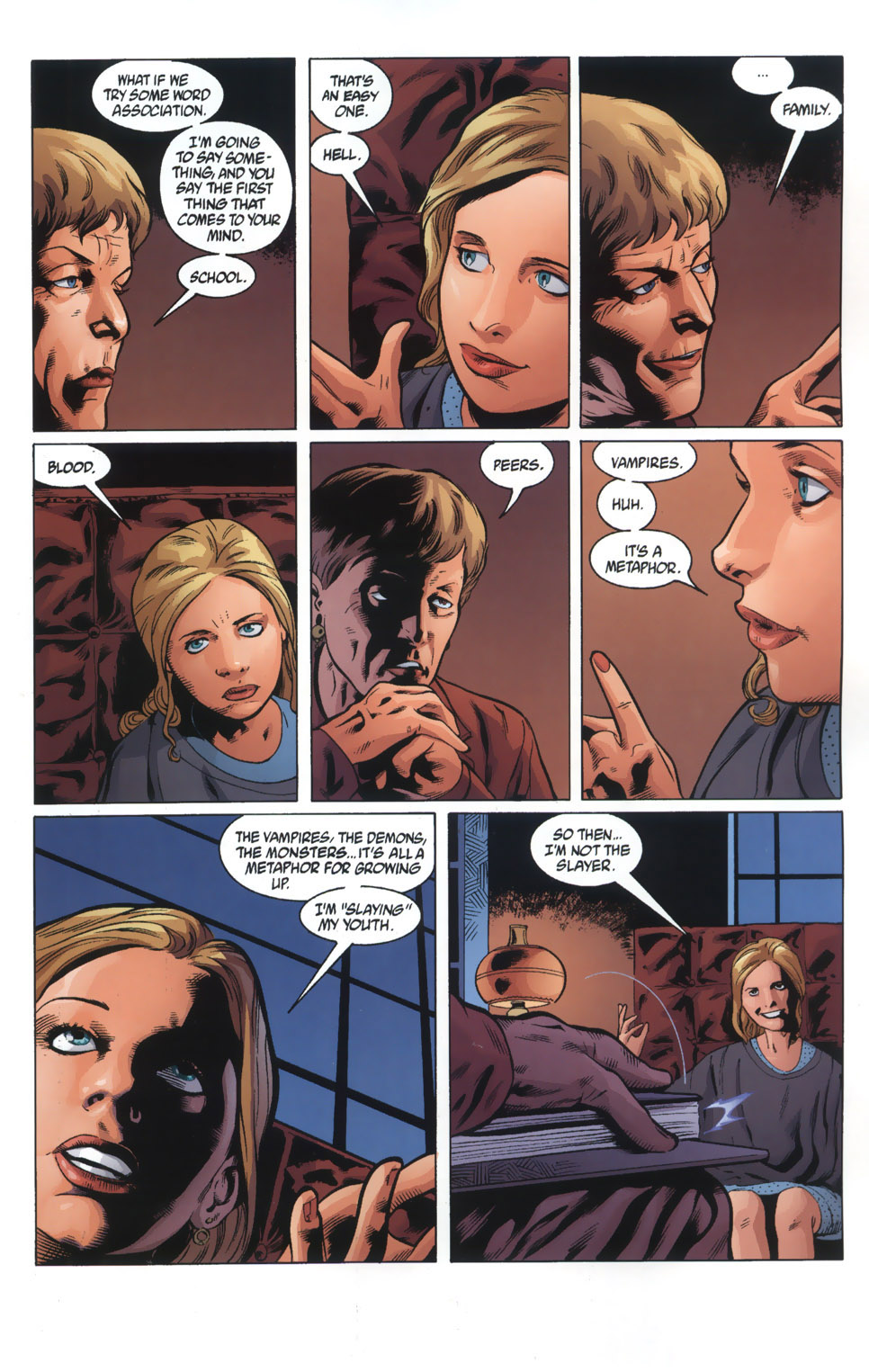 Read online Buffy the Vampire Slayer (1998) comic -  Issue #58 - 8